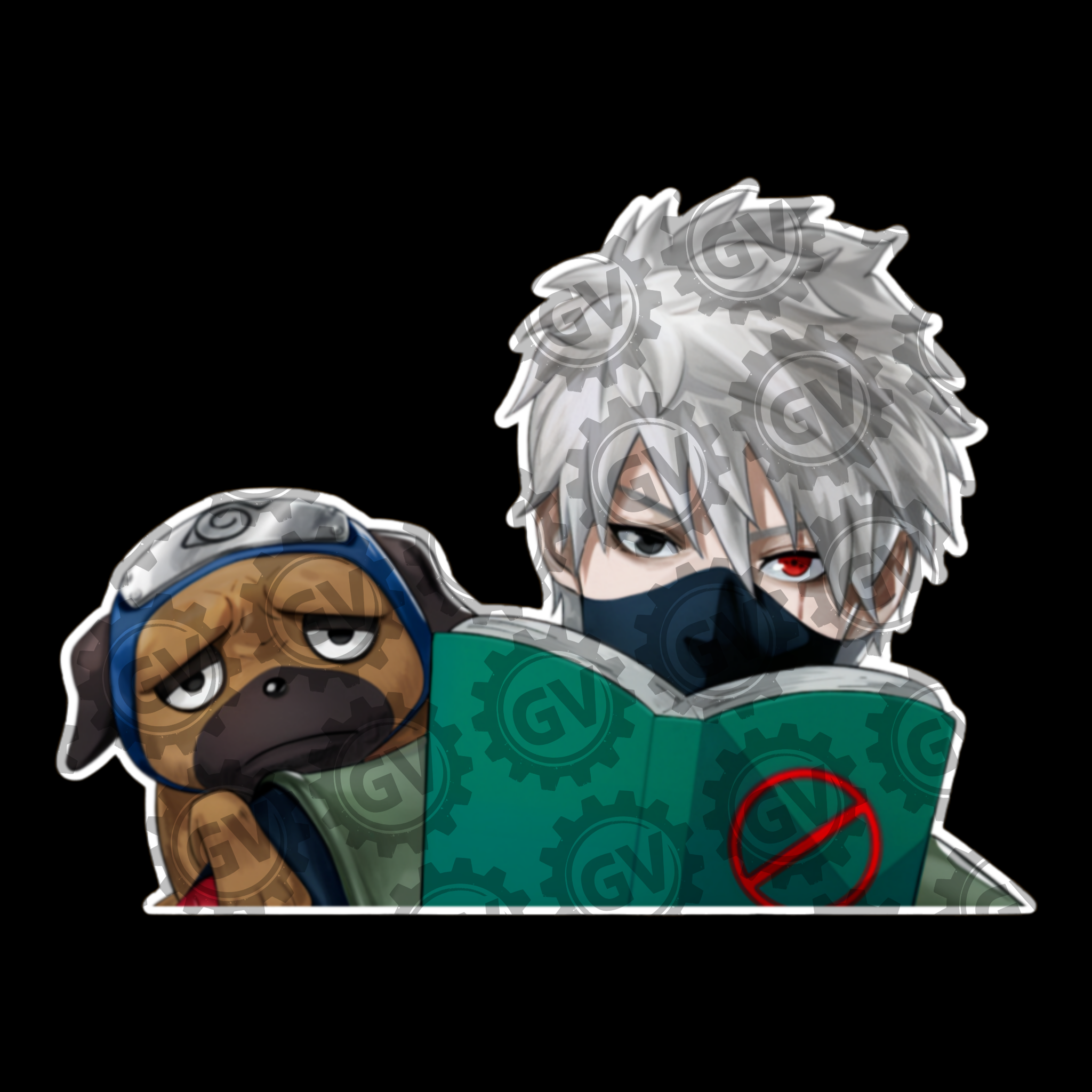 Kakashi Stickers Set 5