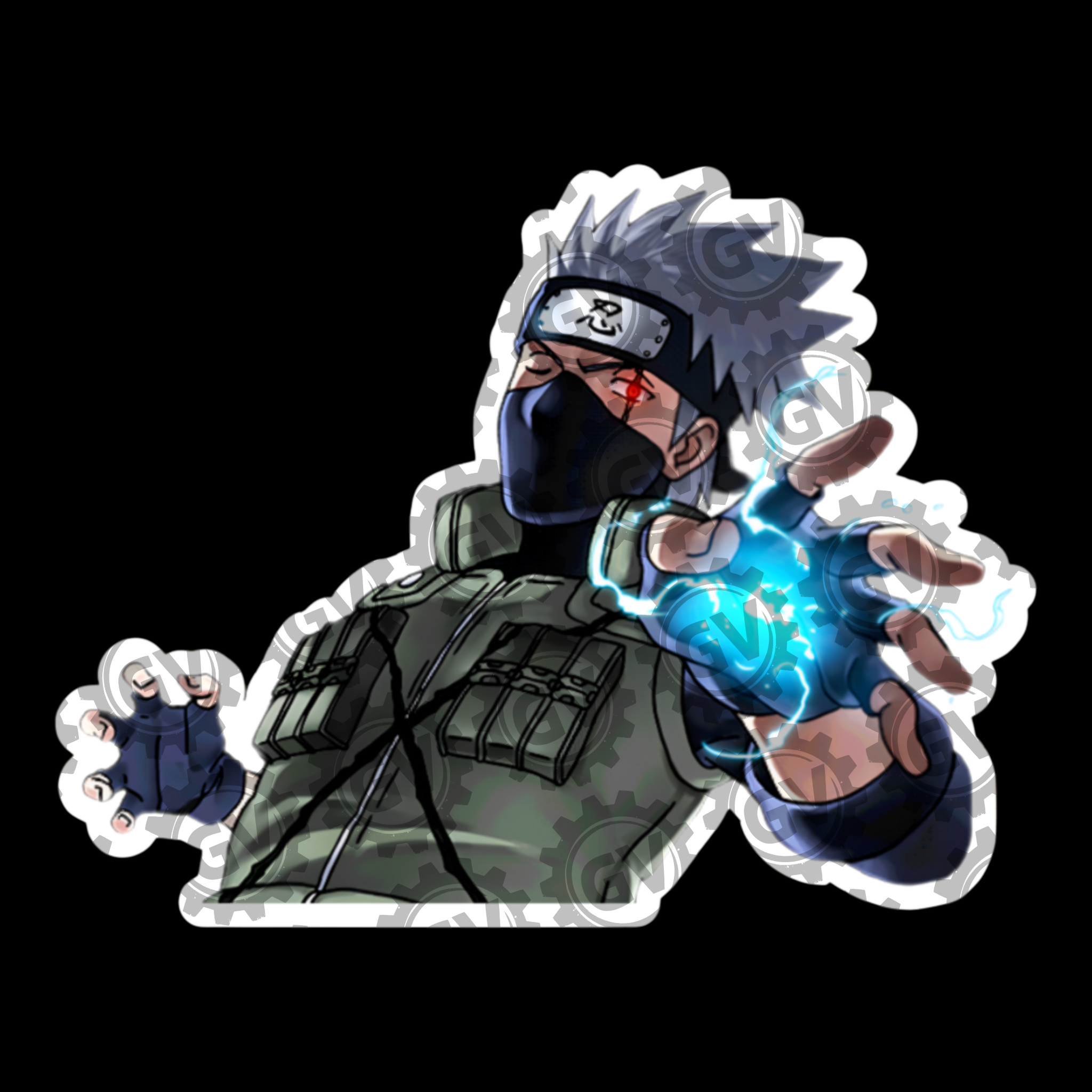Kakashi Stickers Set 5