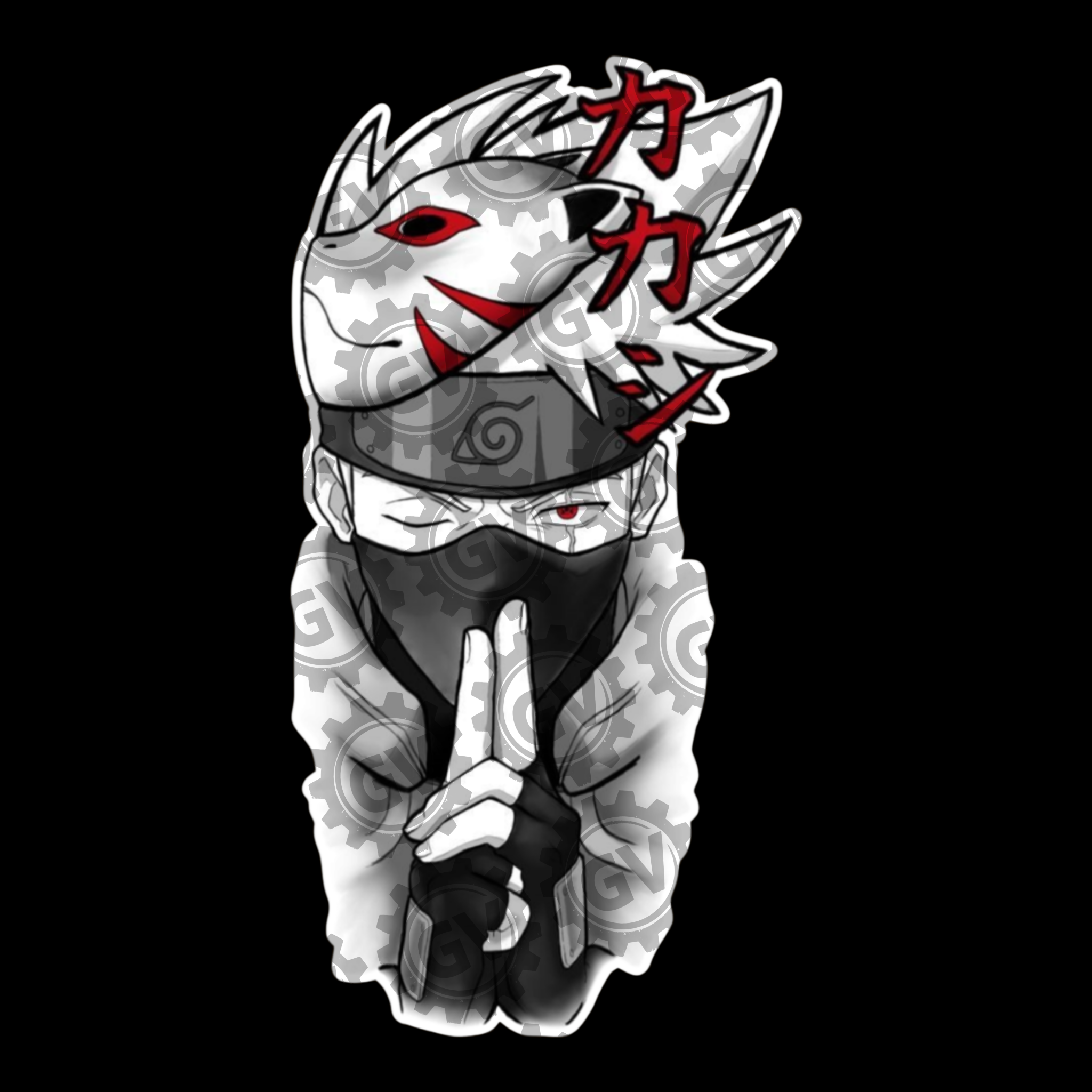 Kakashi Stickers Set 5