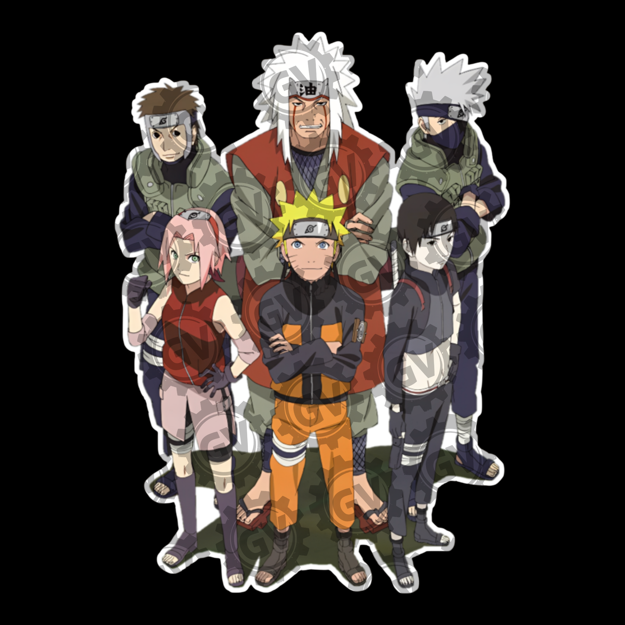 Kakashi Stickers Set 5