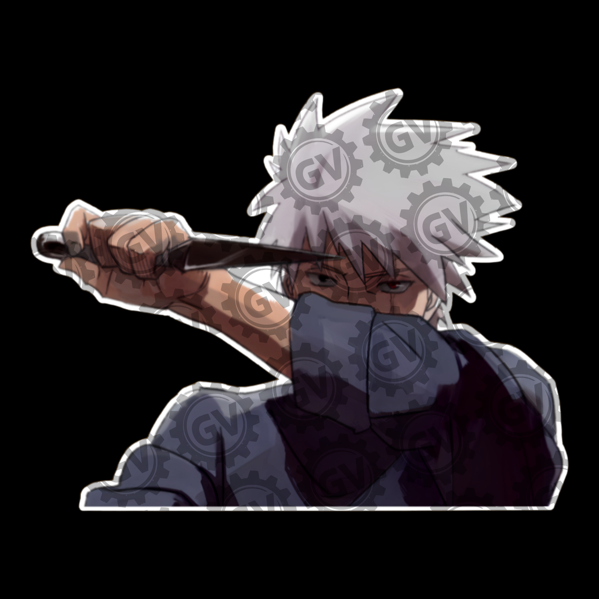 Kakashi Stickers Set 5