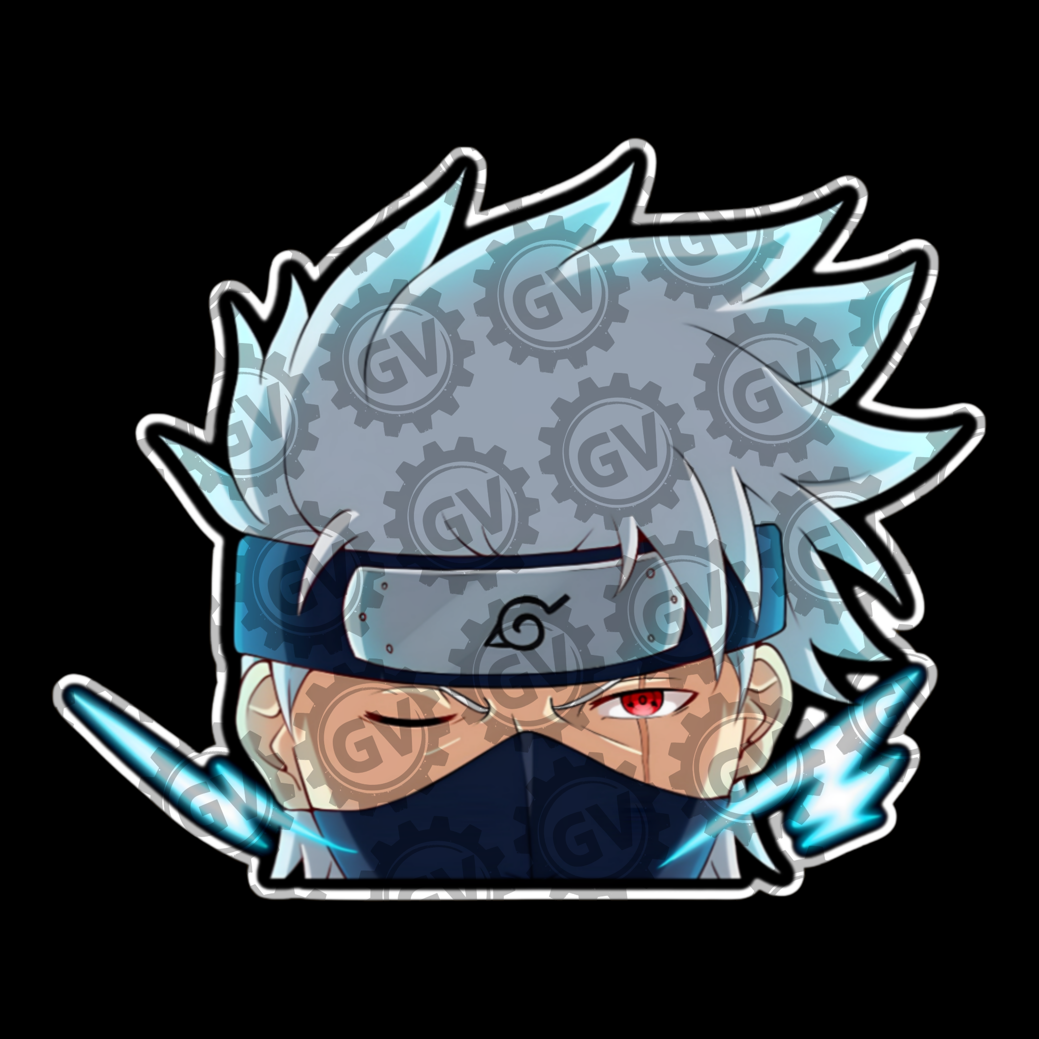 Kakashi Stickers Set 5