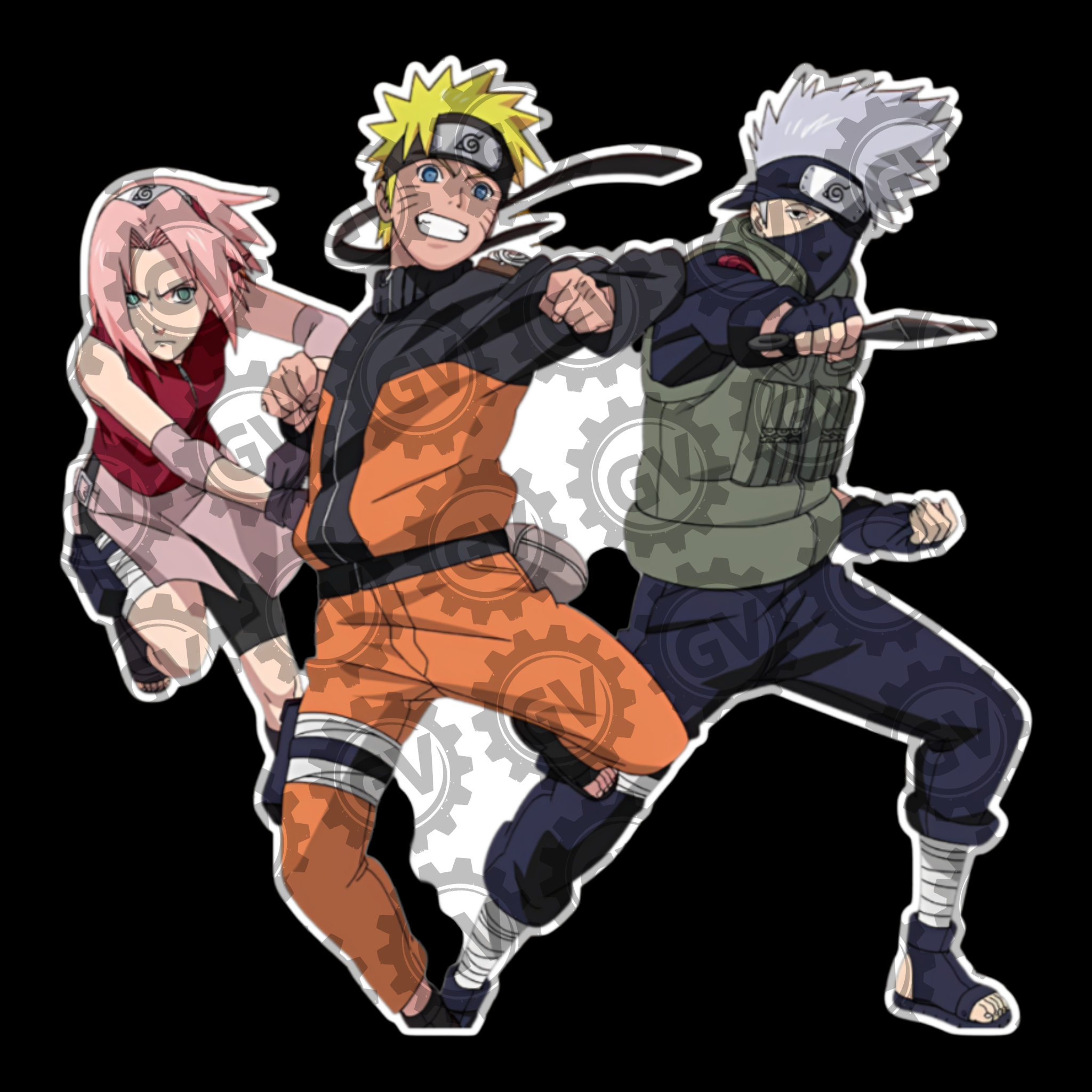 Kakashi Stickers Set 5