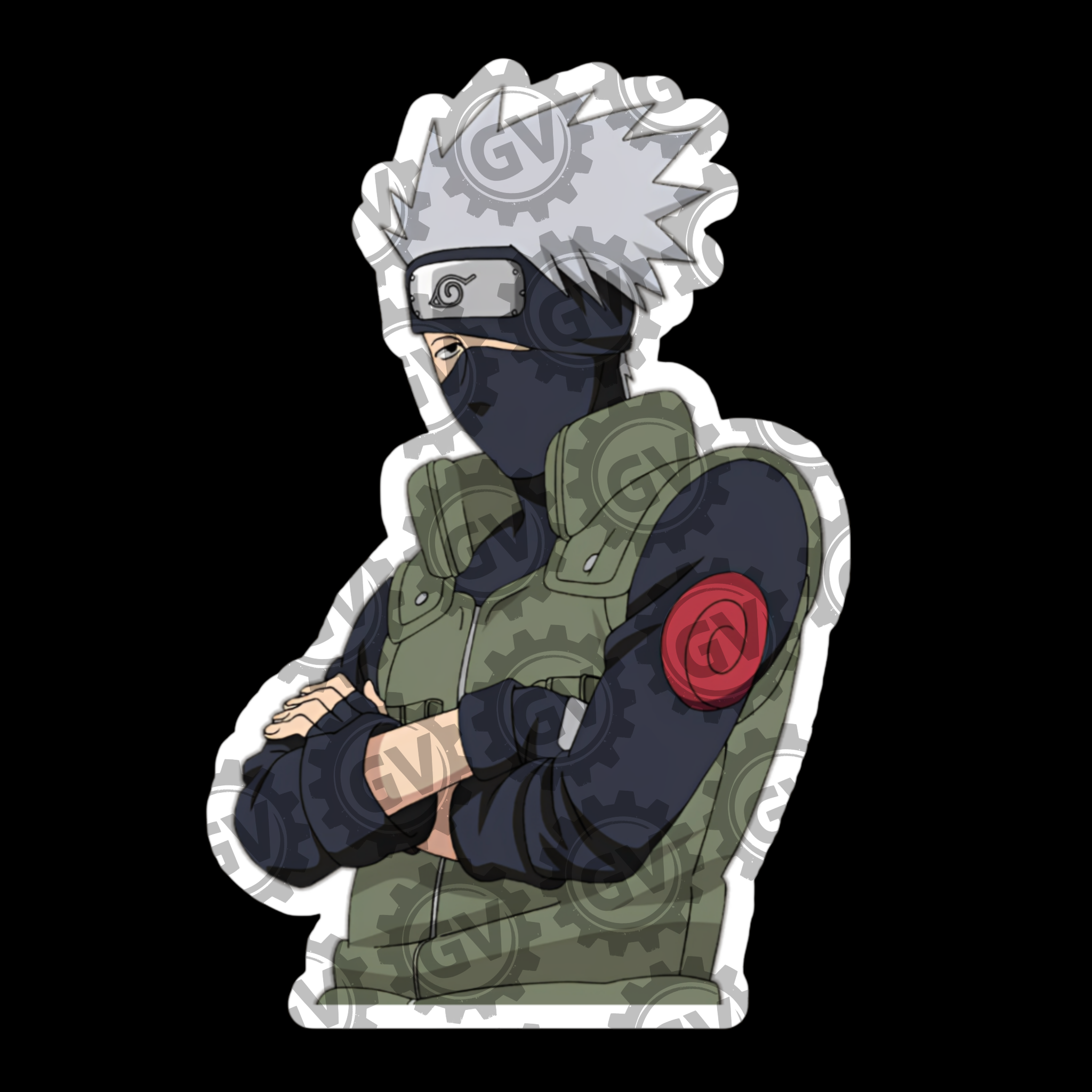 Kakashi Stickers Set 4