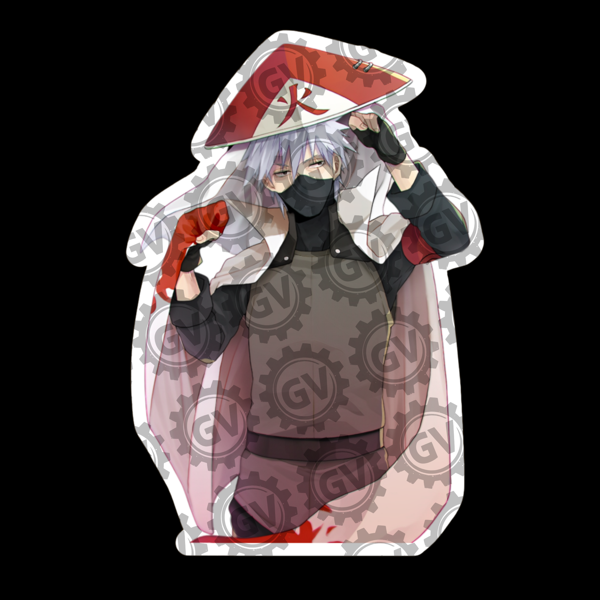 Kakashi Stickers Set 4