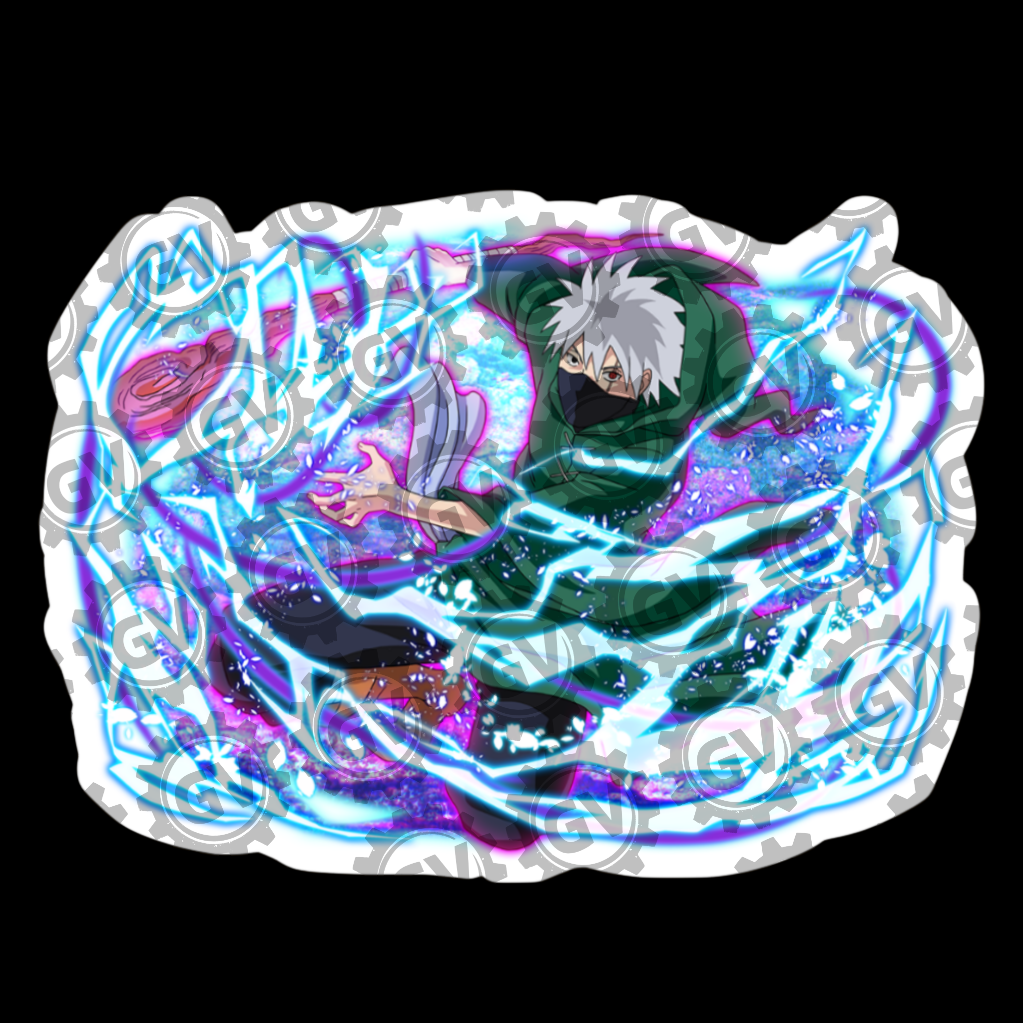 Kakashi Stickers Set 4