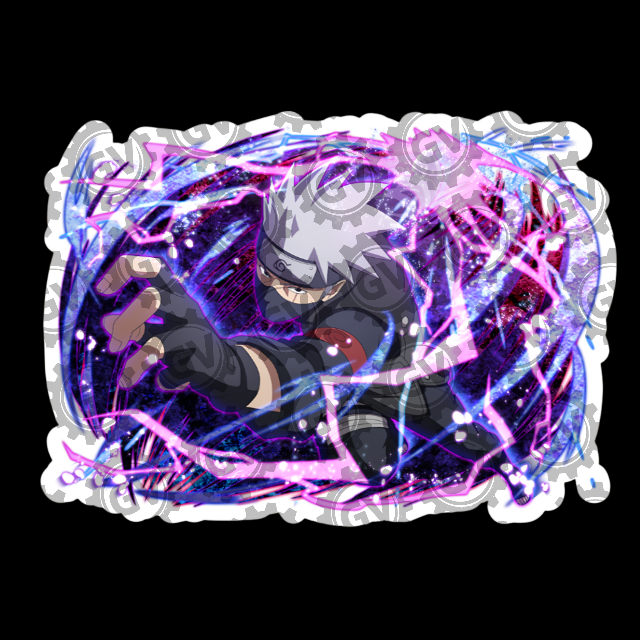 Kakashi Stickers Set 4