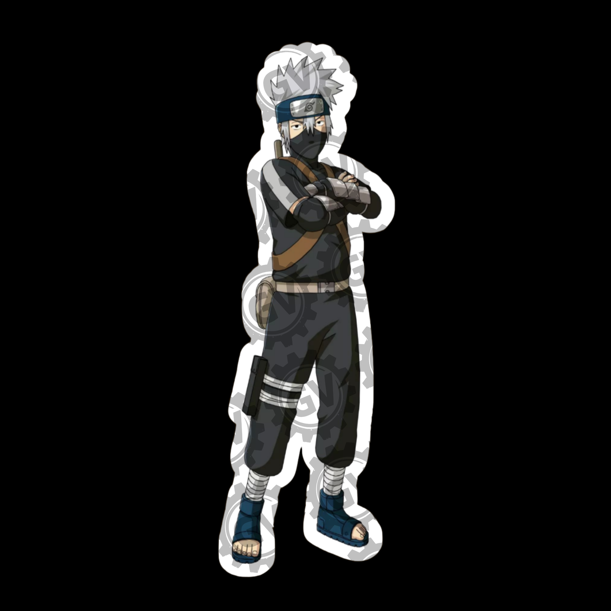 Kakashi Stickers Set 4