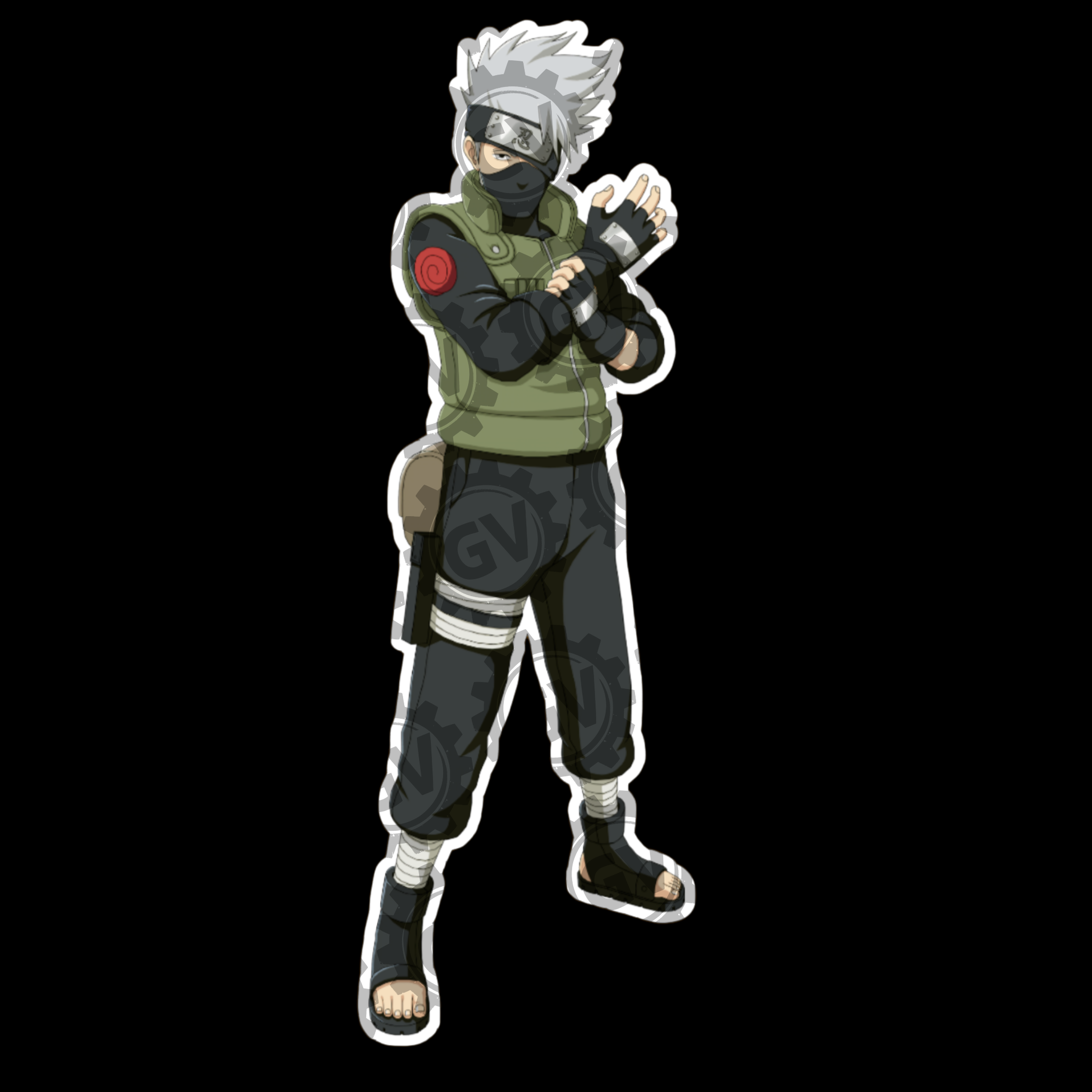 Kakashi Stickers Set 4