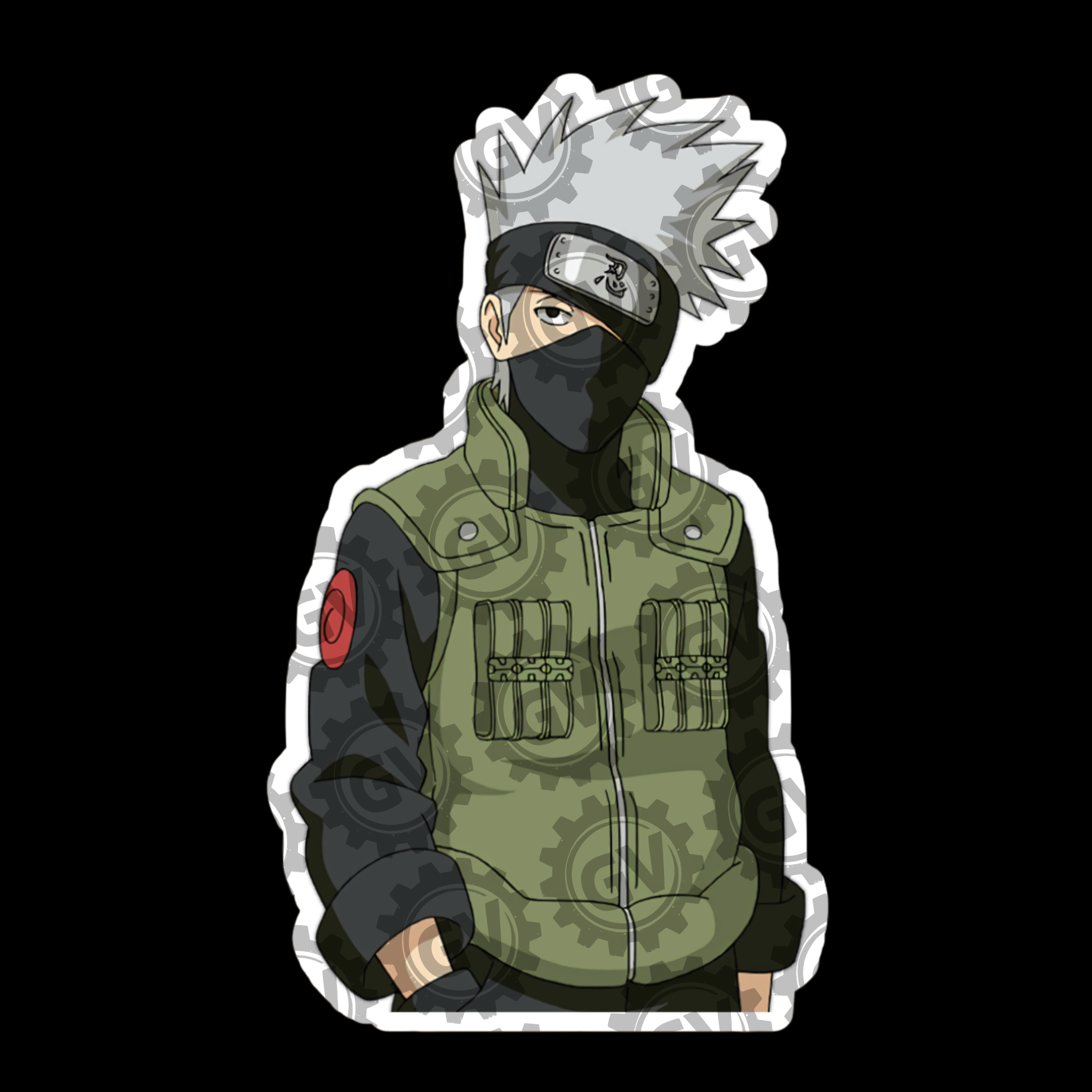 Kakashi Stickers Set 4