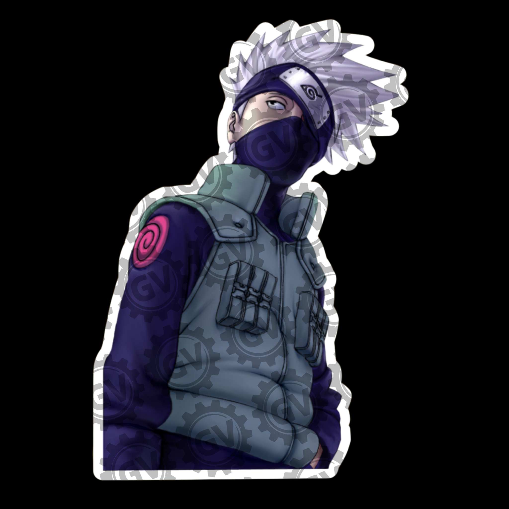Kakashi Stickers Set 4