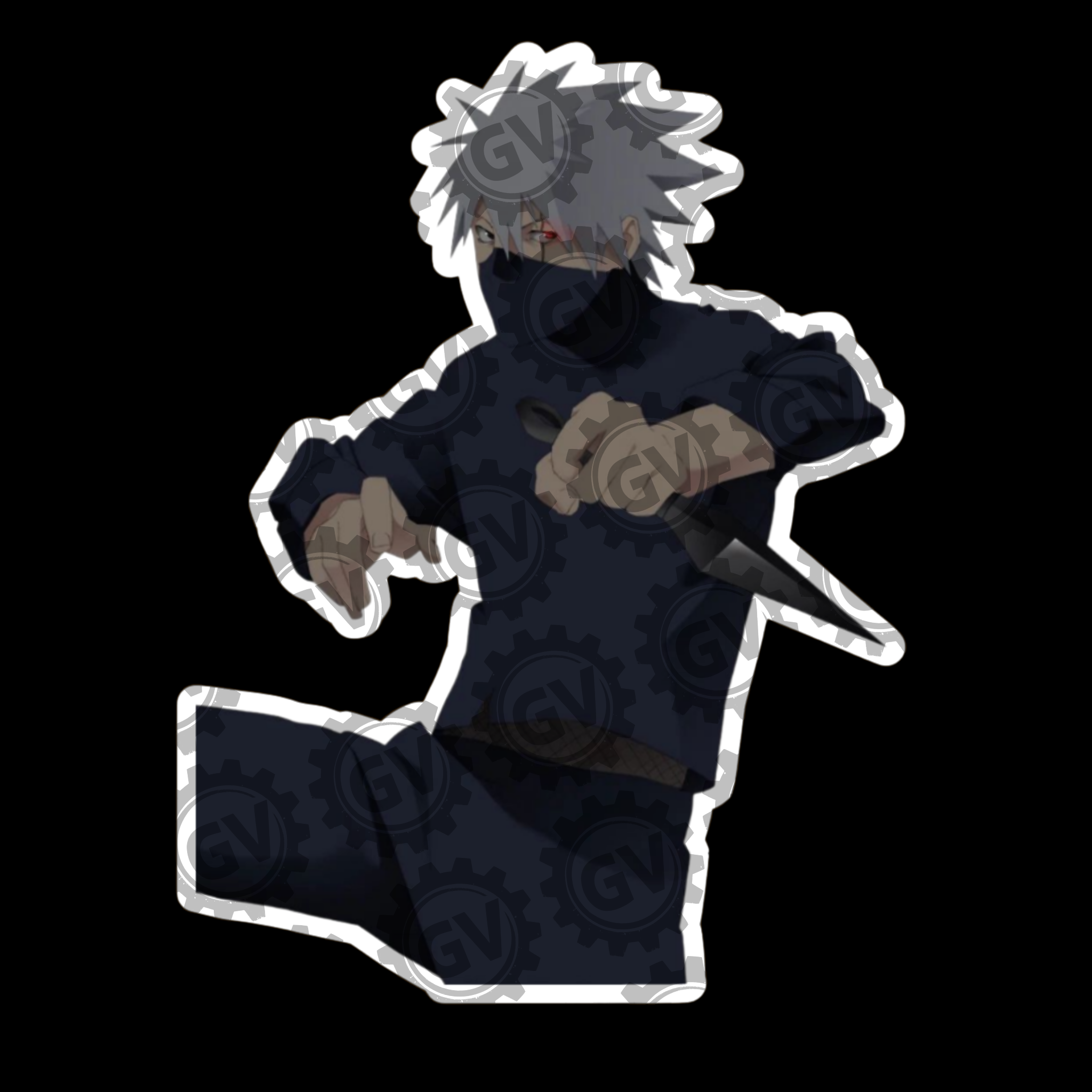 Kakashi Stickers Set 4