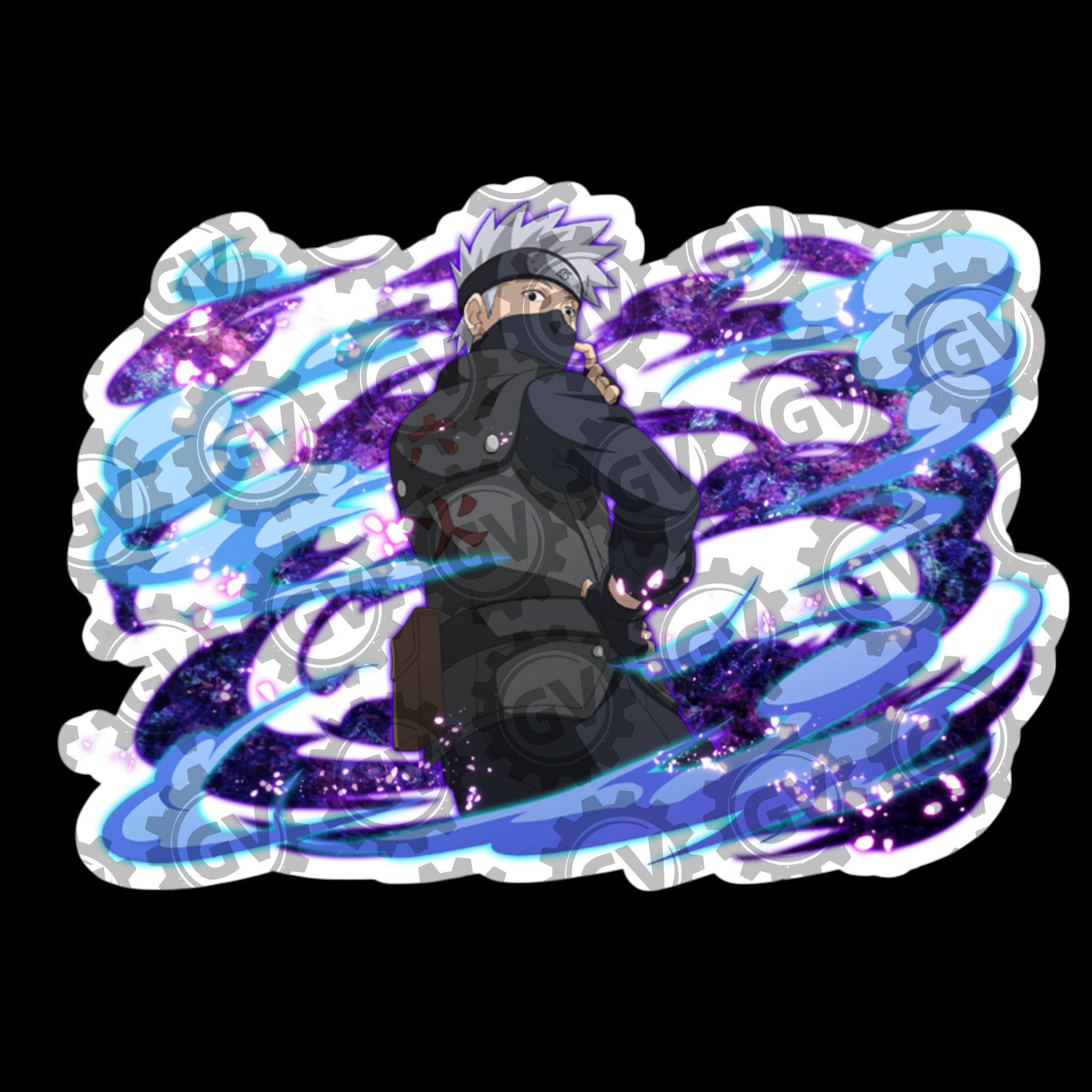 Kakashi Stickers Set 4