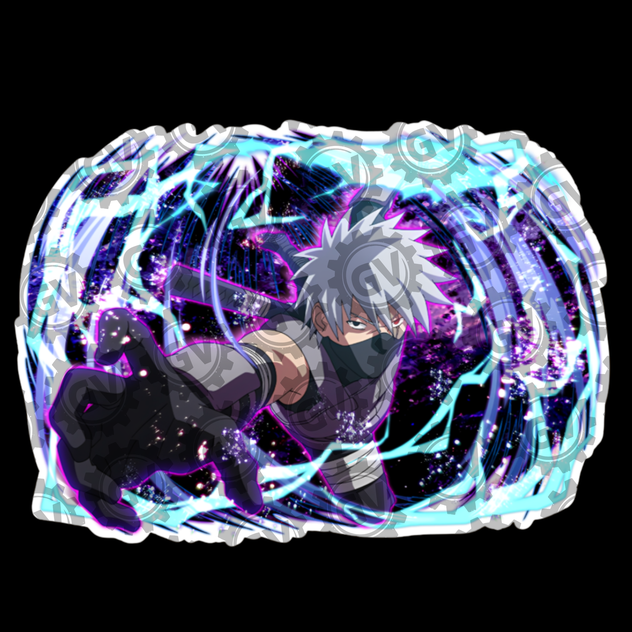 Kakashi Stickers Set 4