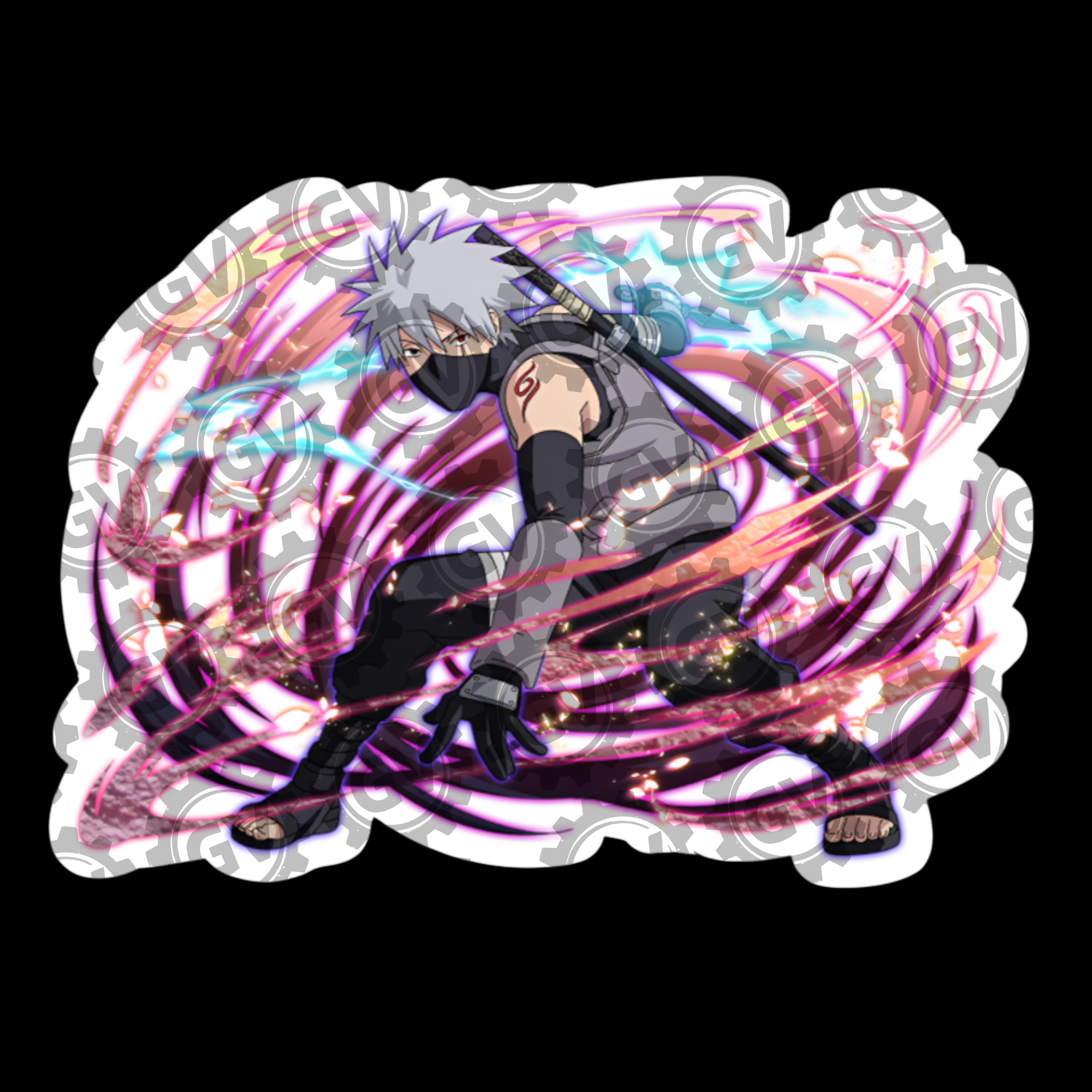 Kakashi Stickers Set 3