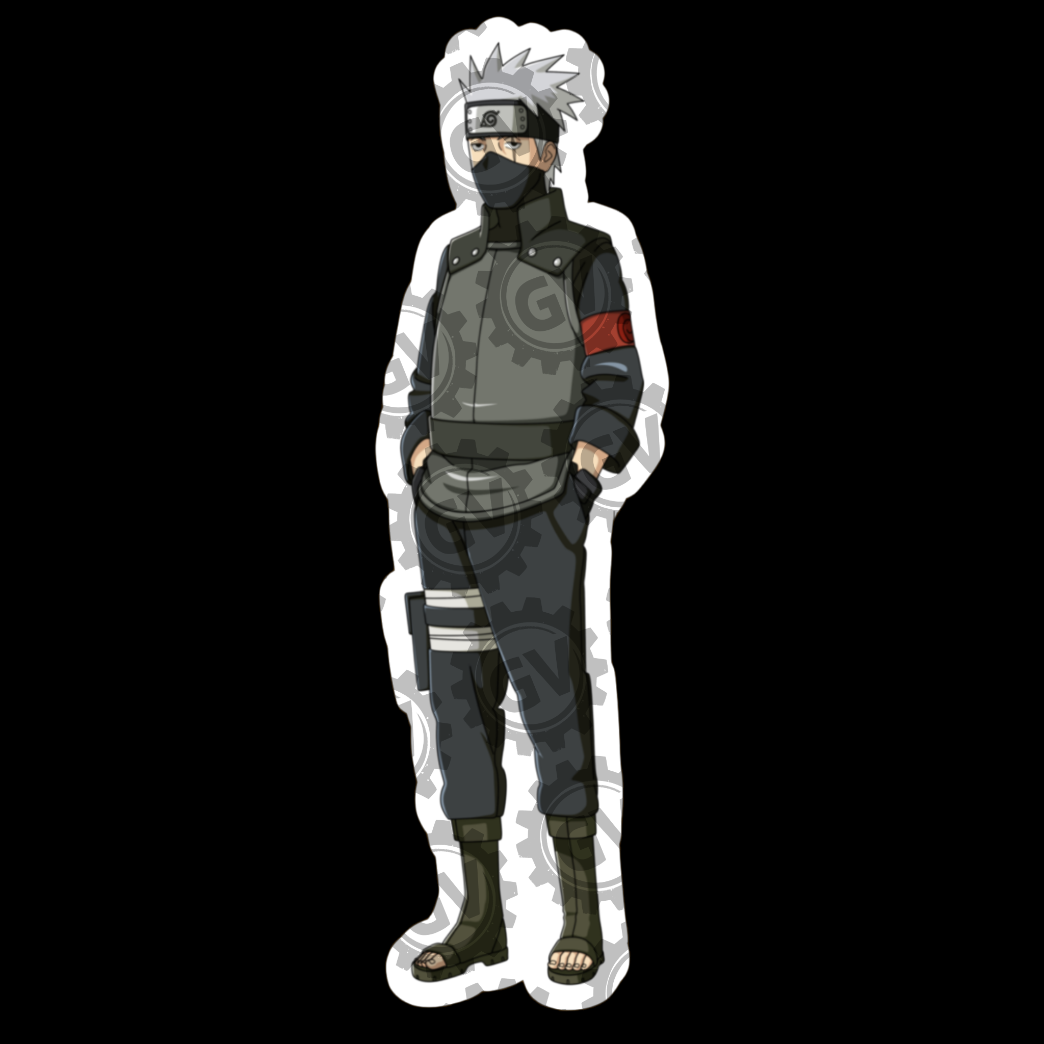 Kakashi Stickers Set 3