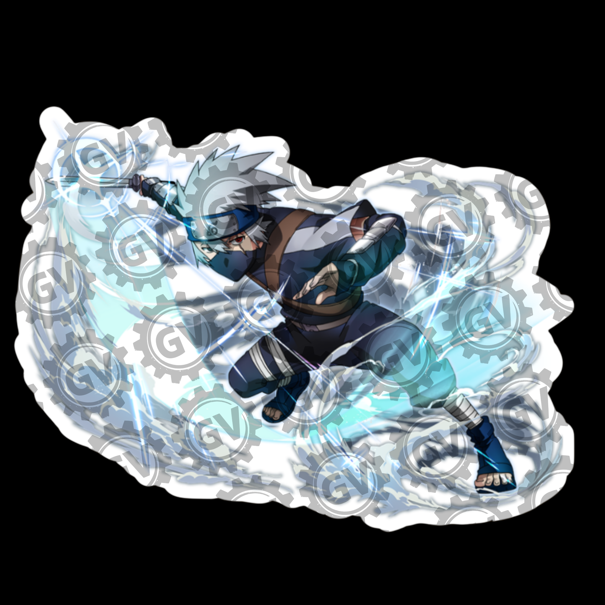 Kakashi Stickers Set 3