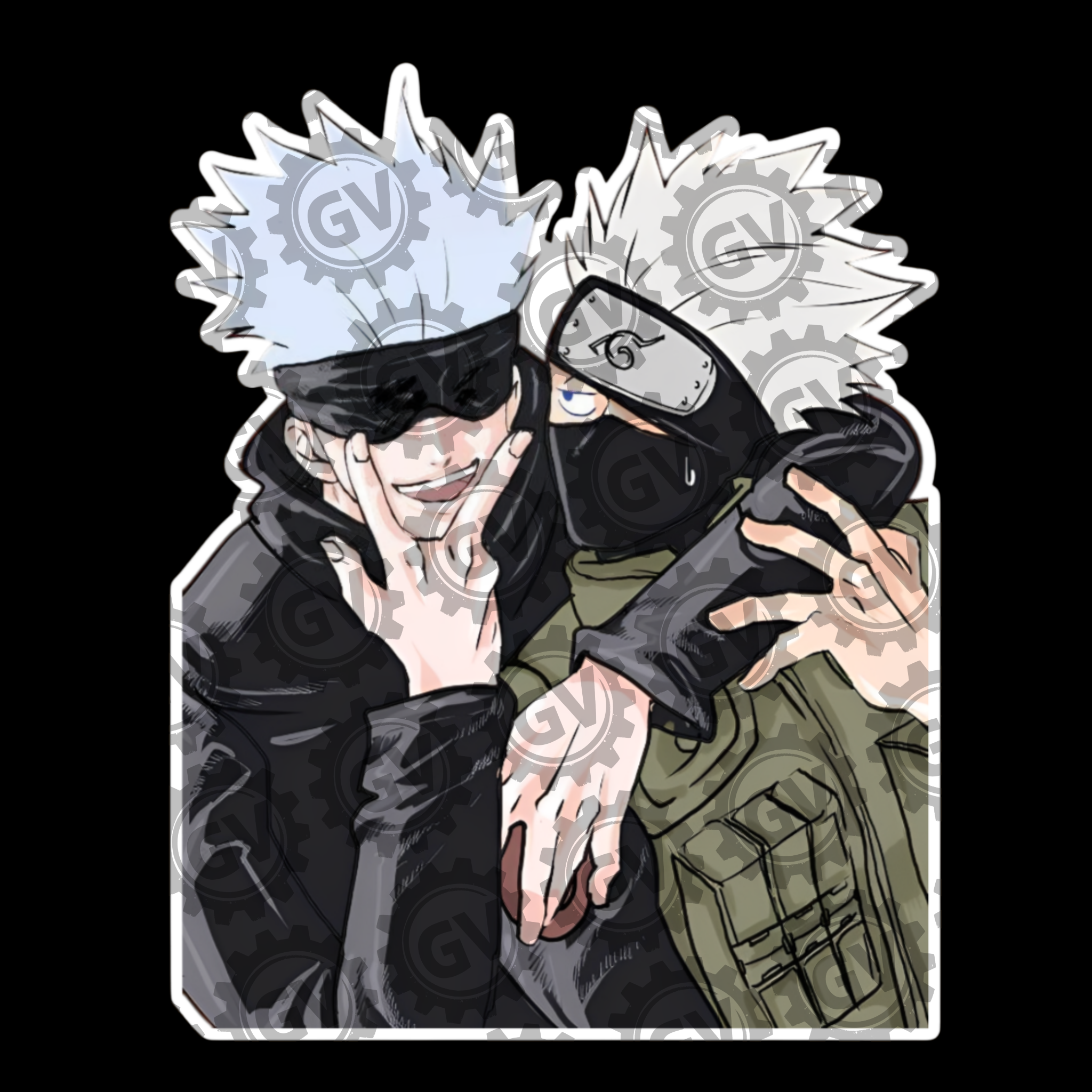 Kakashi Stickers Set 3