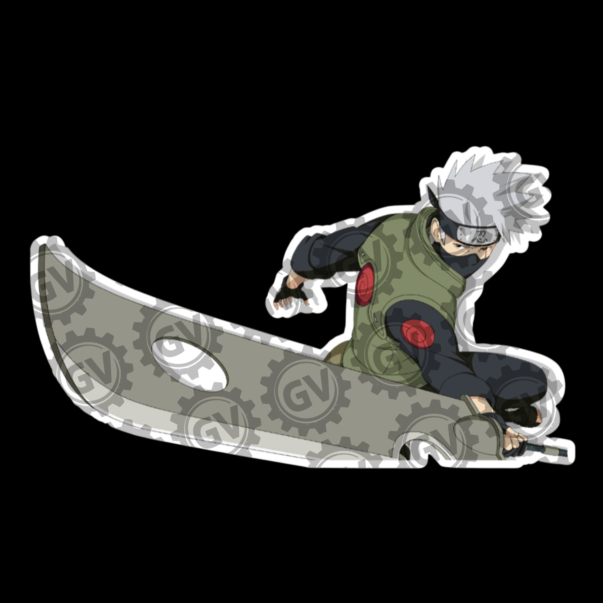 Kakashi Stickers Set 3
