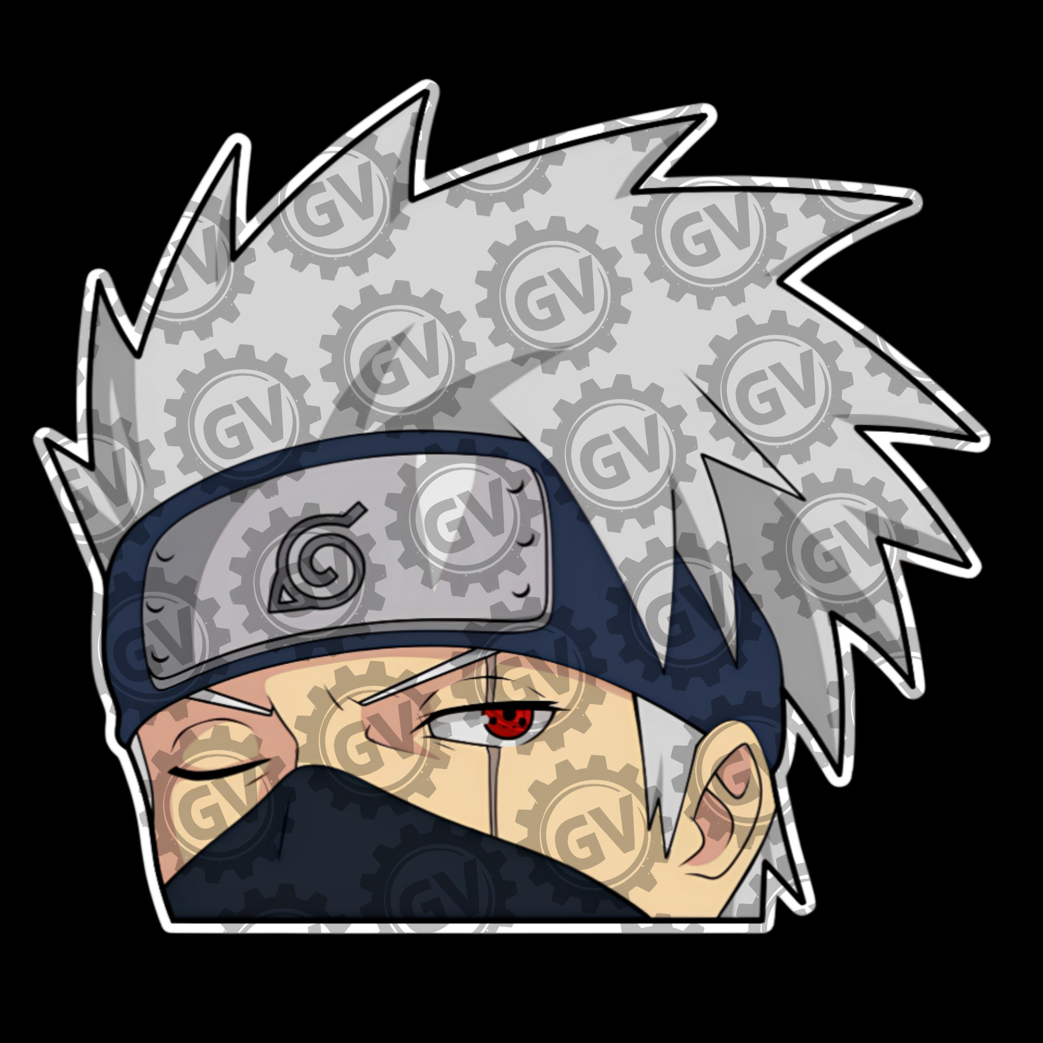 Kakashi Stickers Set 3