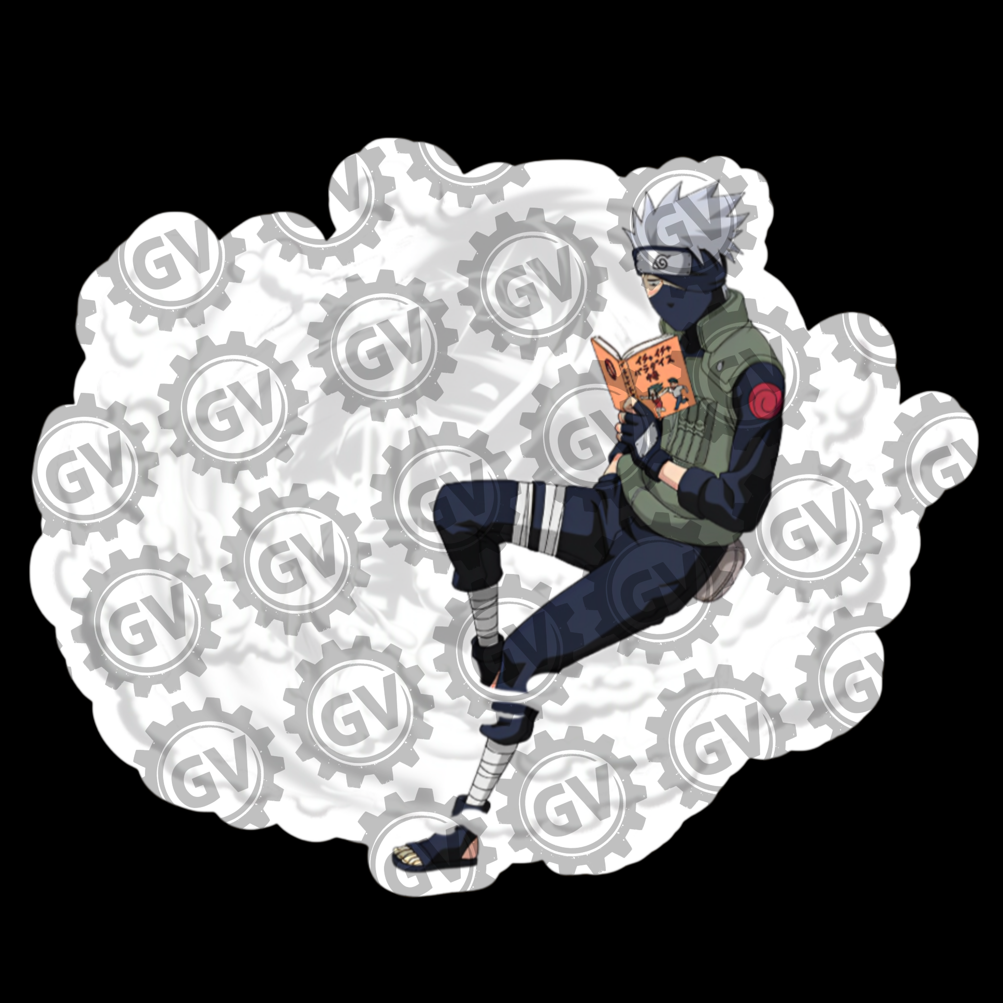 Kakashi Stickers Set 3