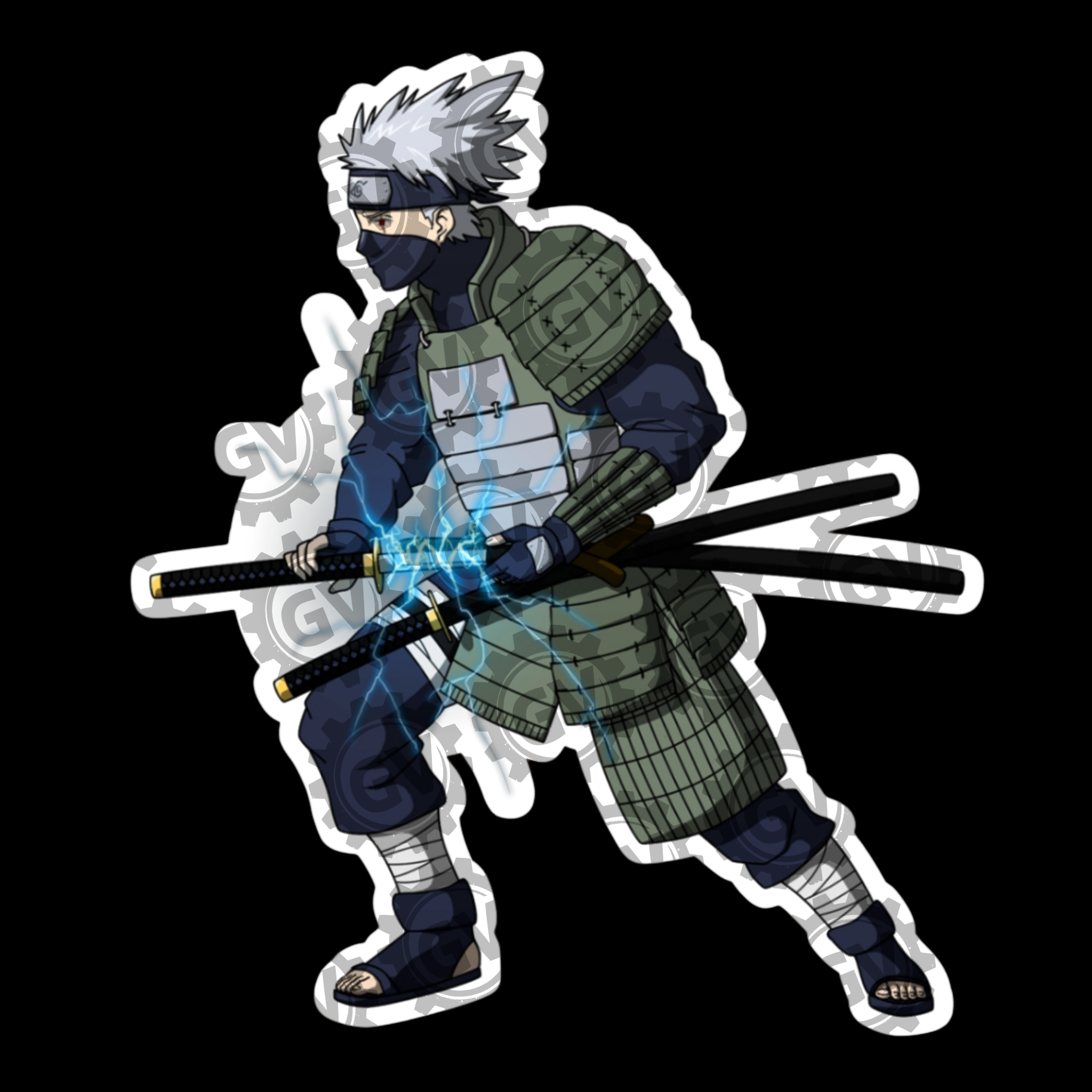 Kakashi Stickers Set 3