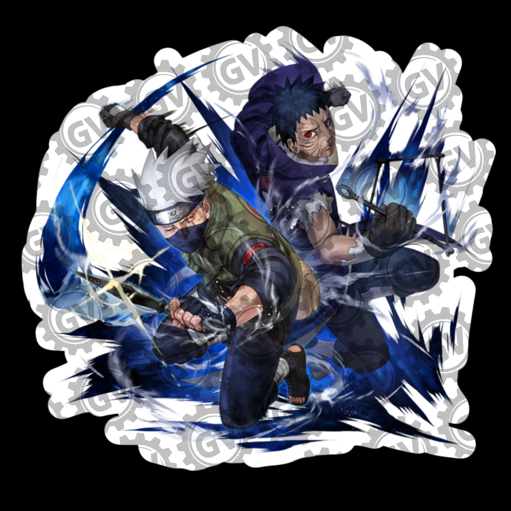 Kakashi Stickers Set 3