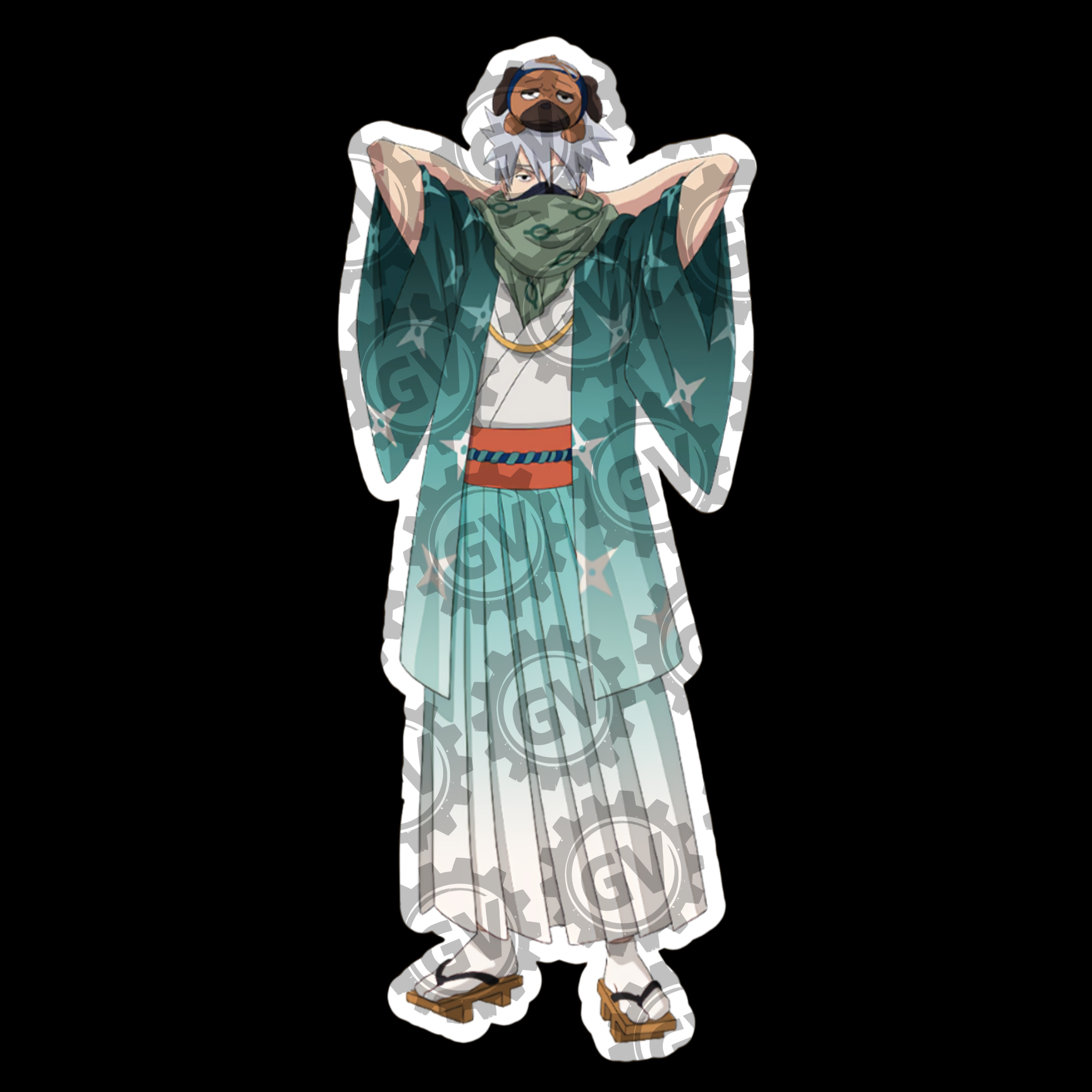 Kakashi Stickers Set 3
