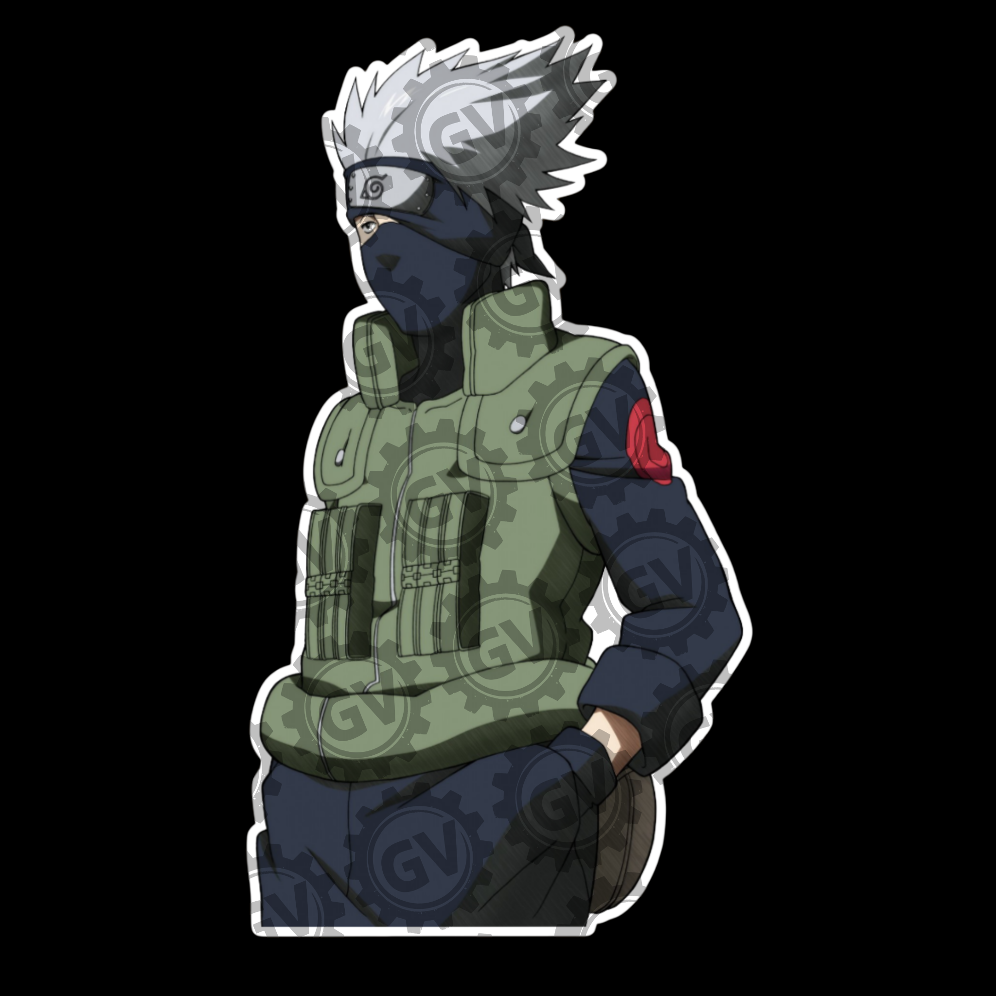 Kakashi Stickers Set 2