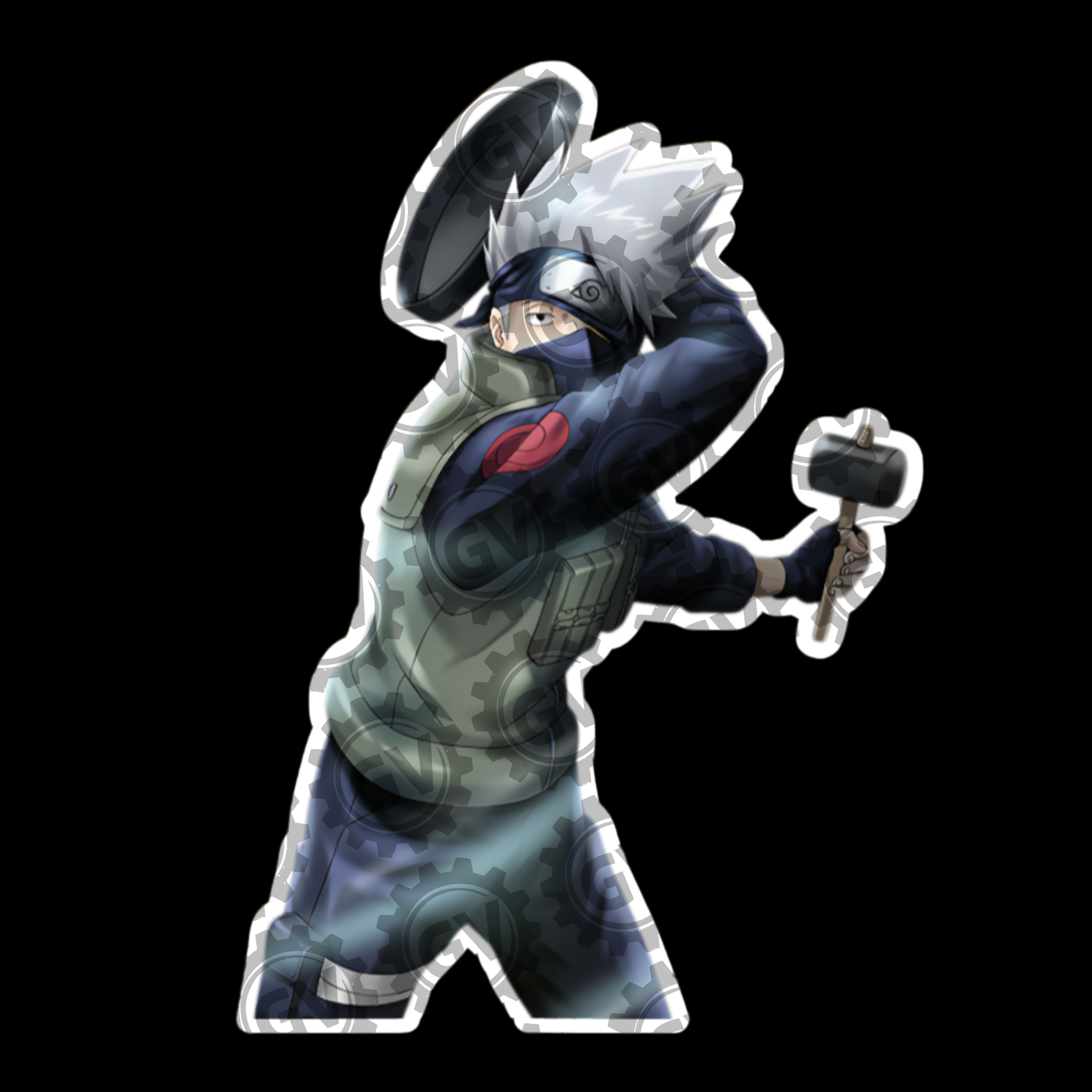 Kakashi Stickers Set 2