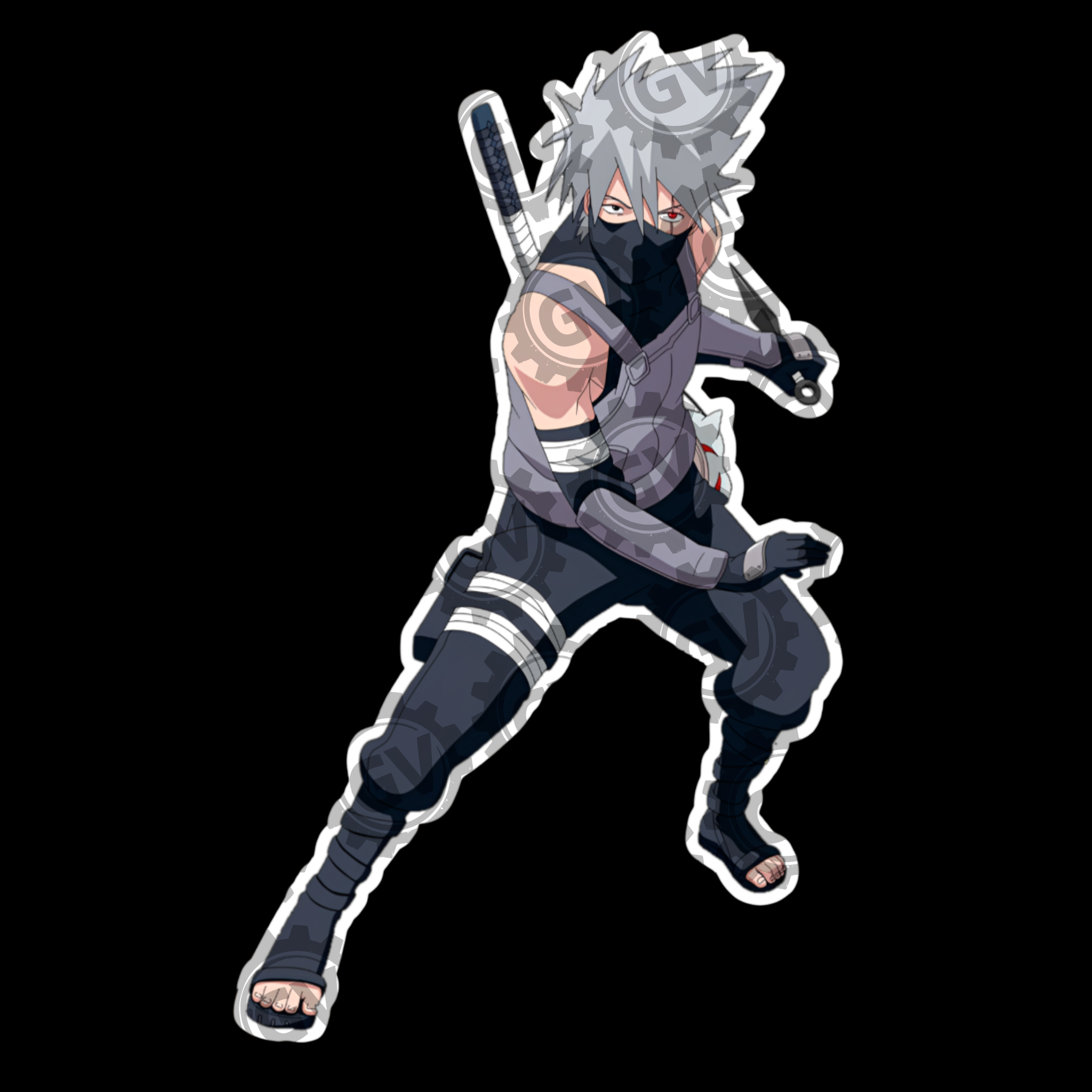 Kakashi Stickers Set 2