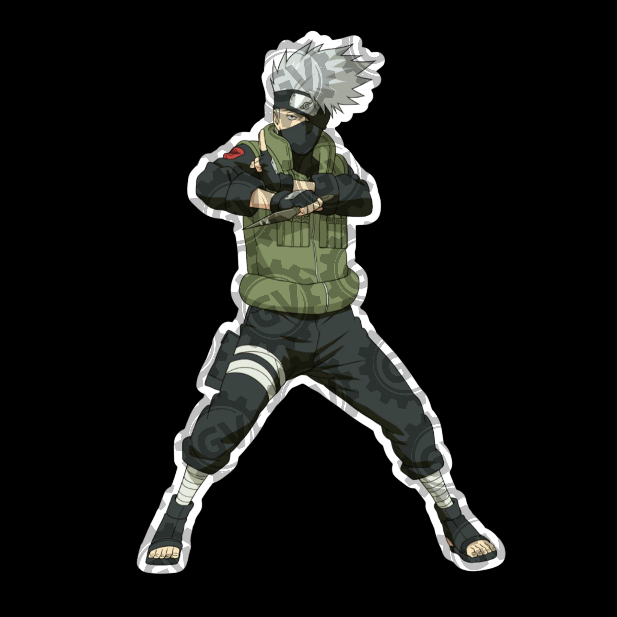 Kakashi Stickers Set 2