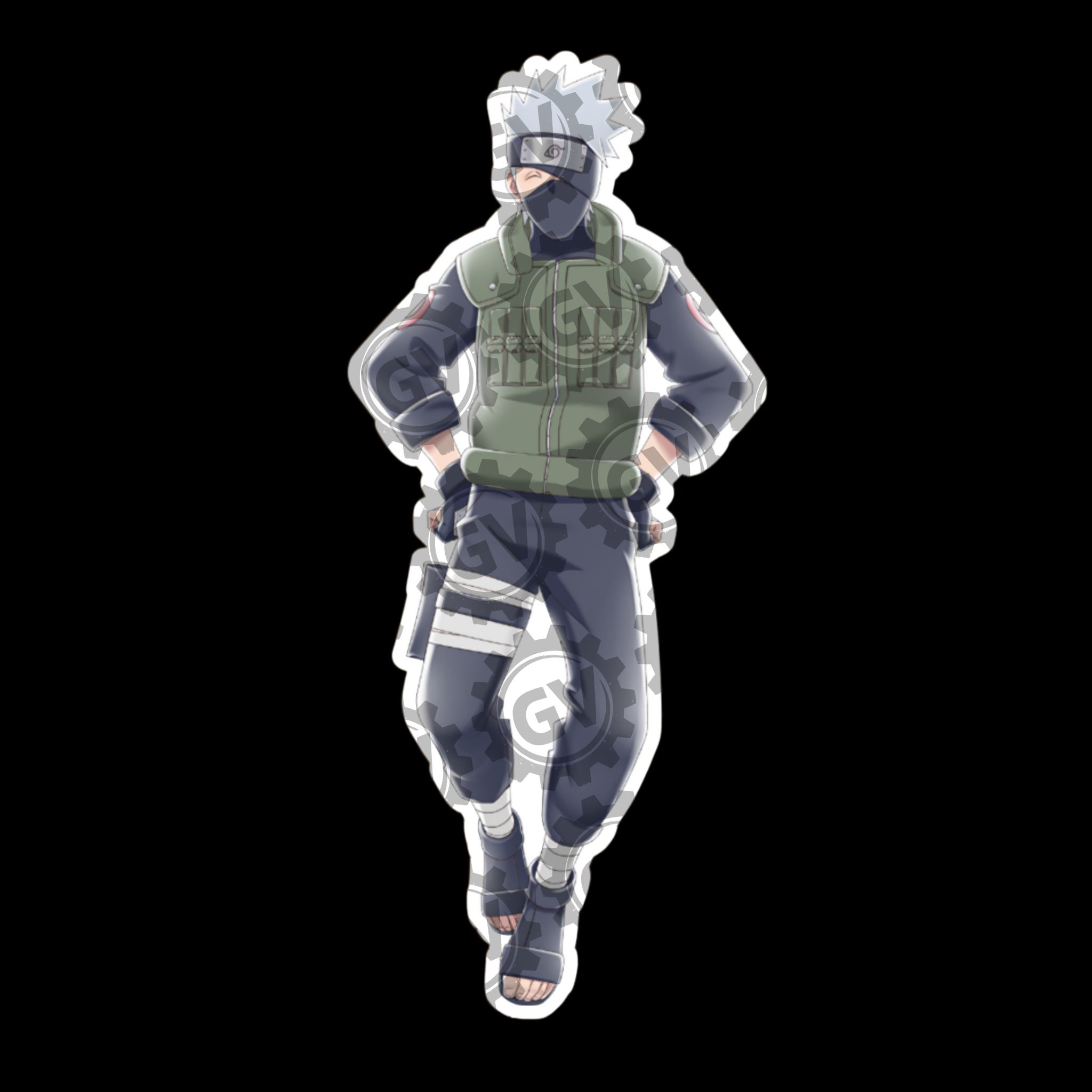 Kakashi Stickers Set 2
