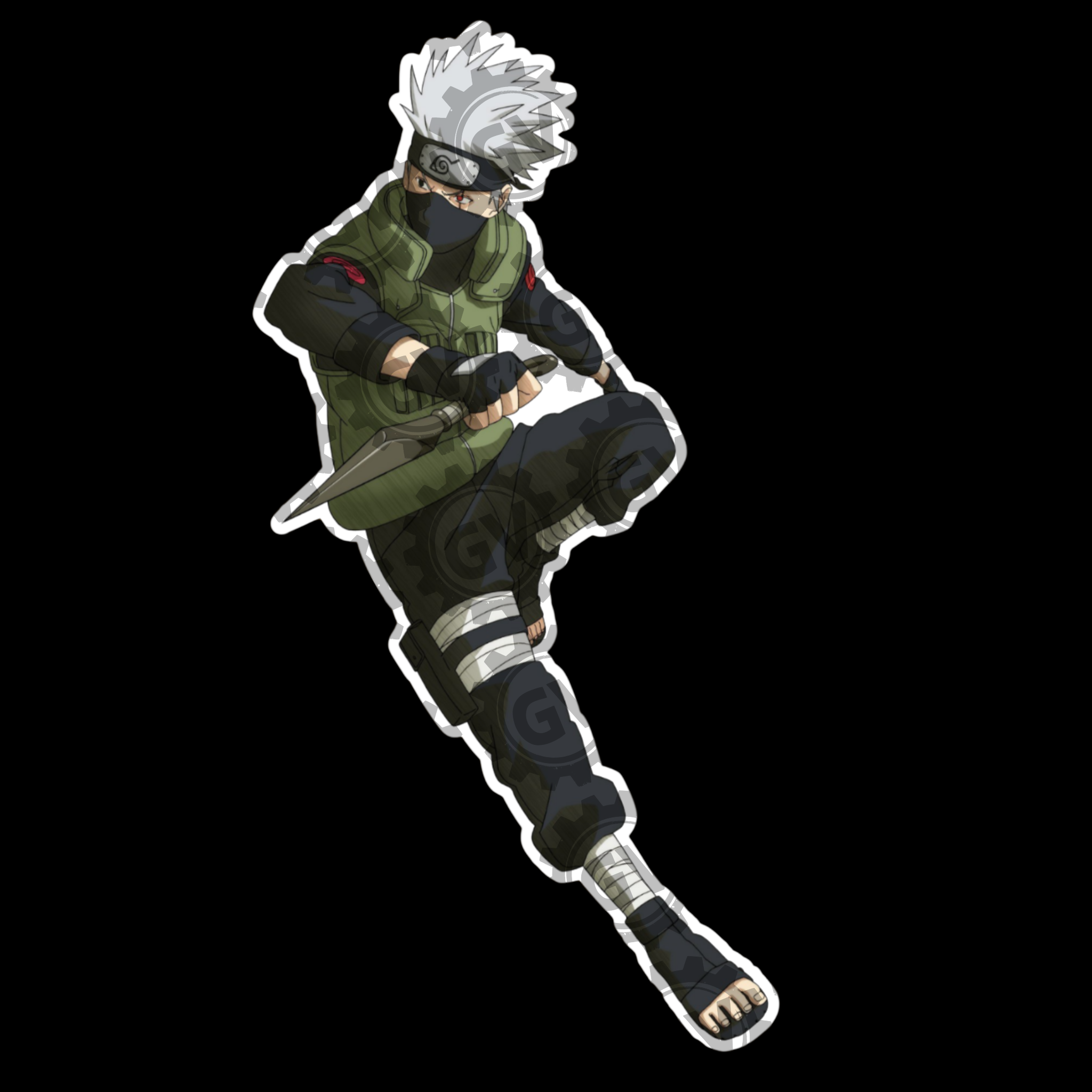 Kakashi Stickers Set 2
