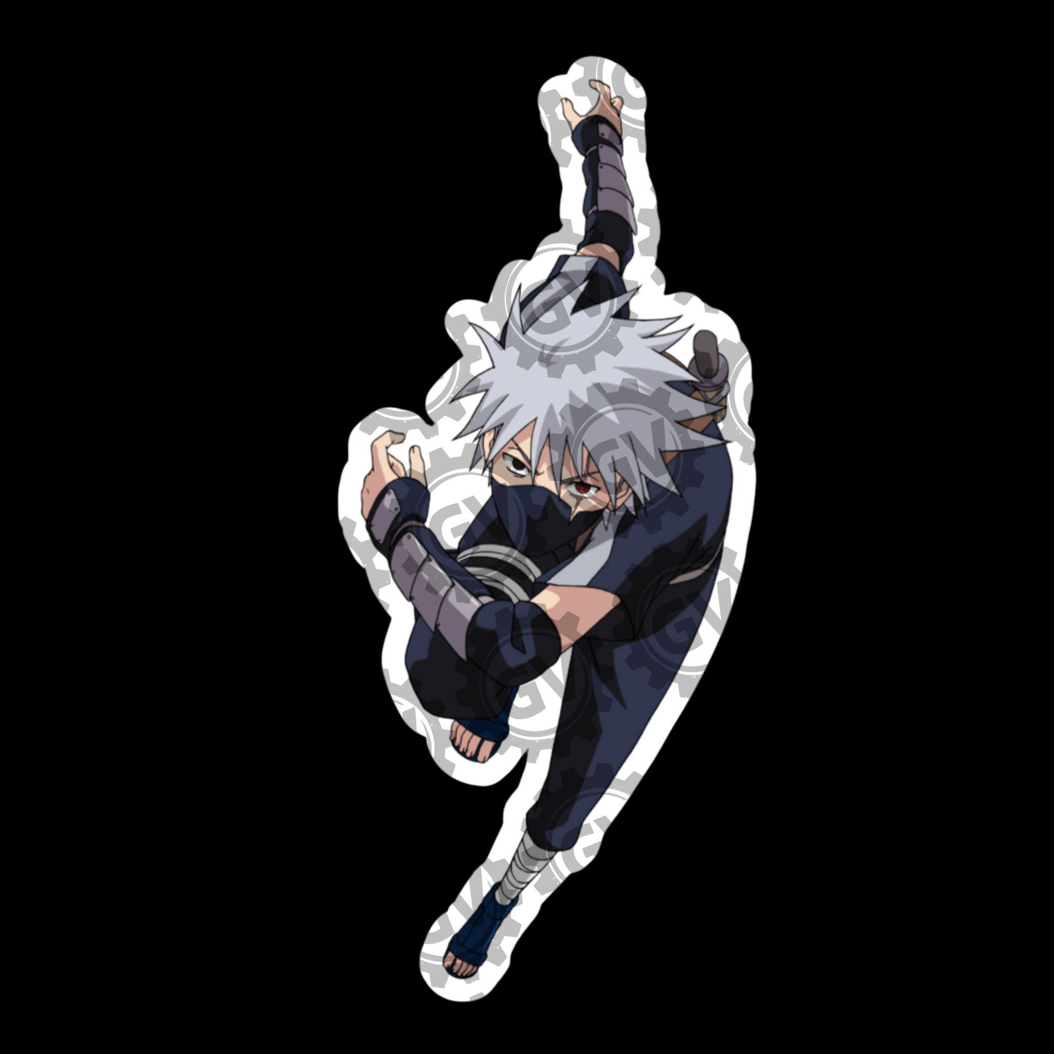 Kakashi Stickers Set 2