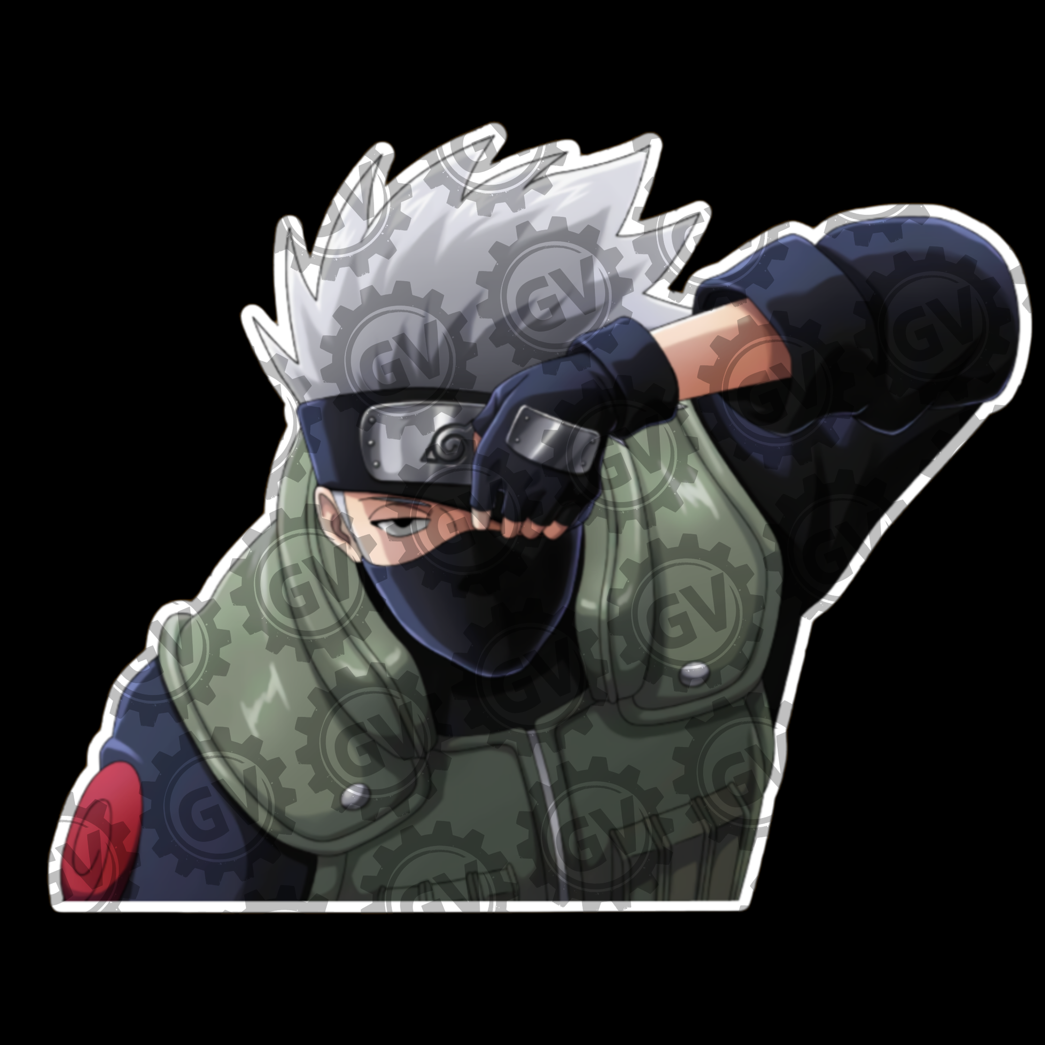 Kakashi Stickers Set 2