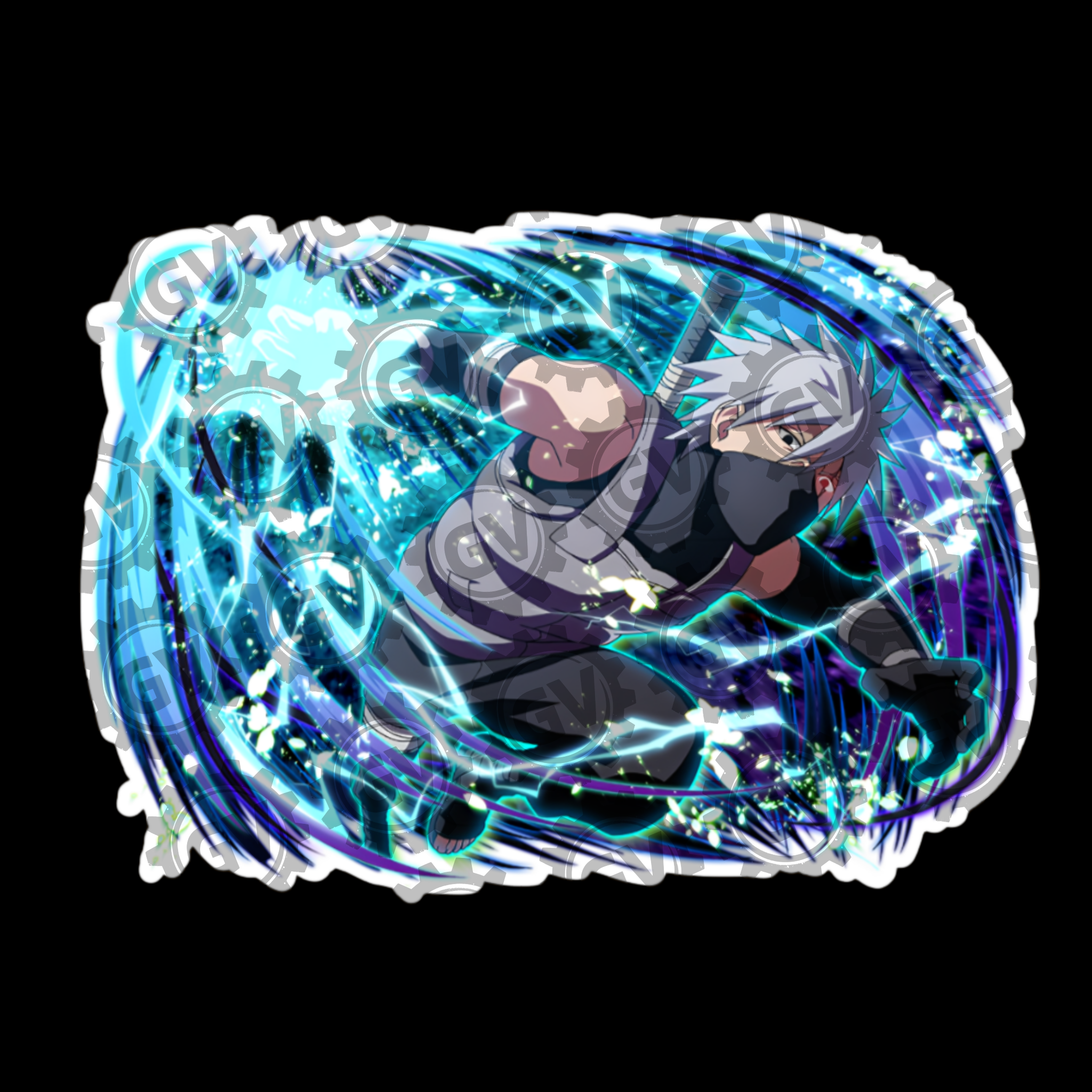 Kakashi Stickers Set 2