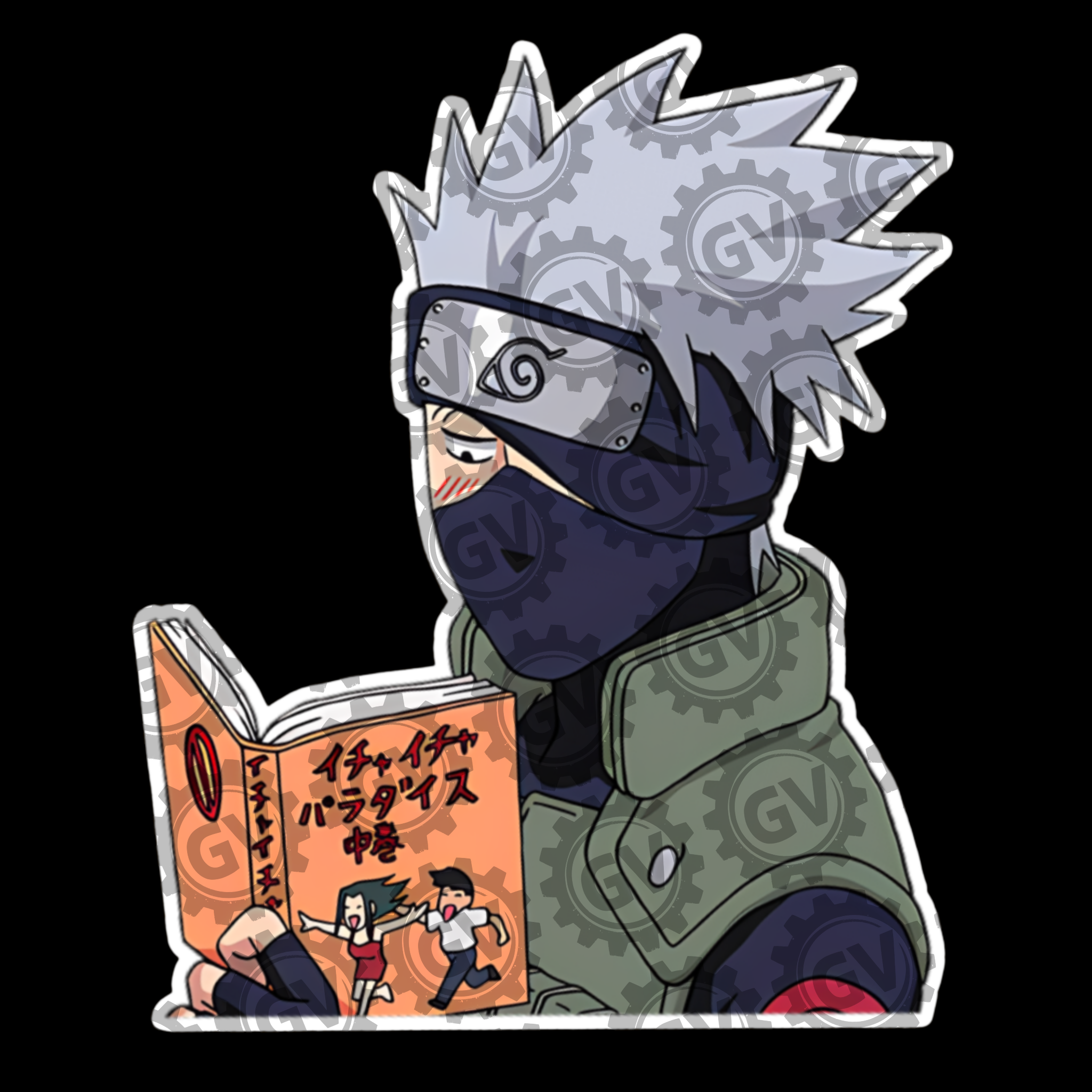 Kakashi Stickers Set 2