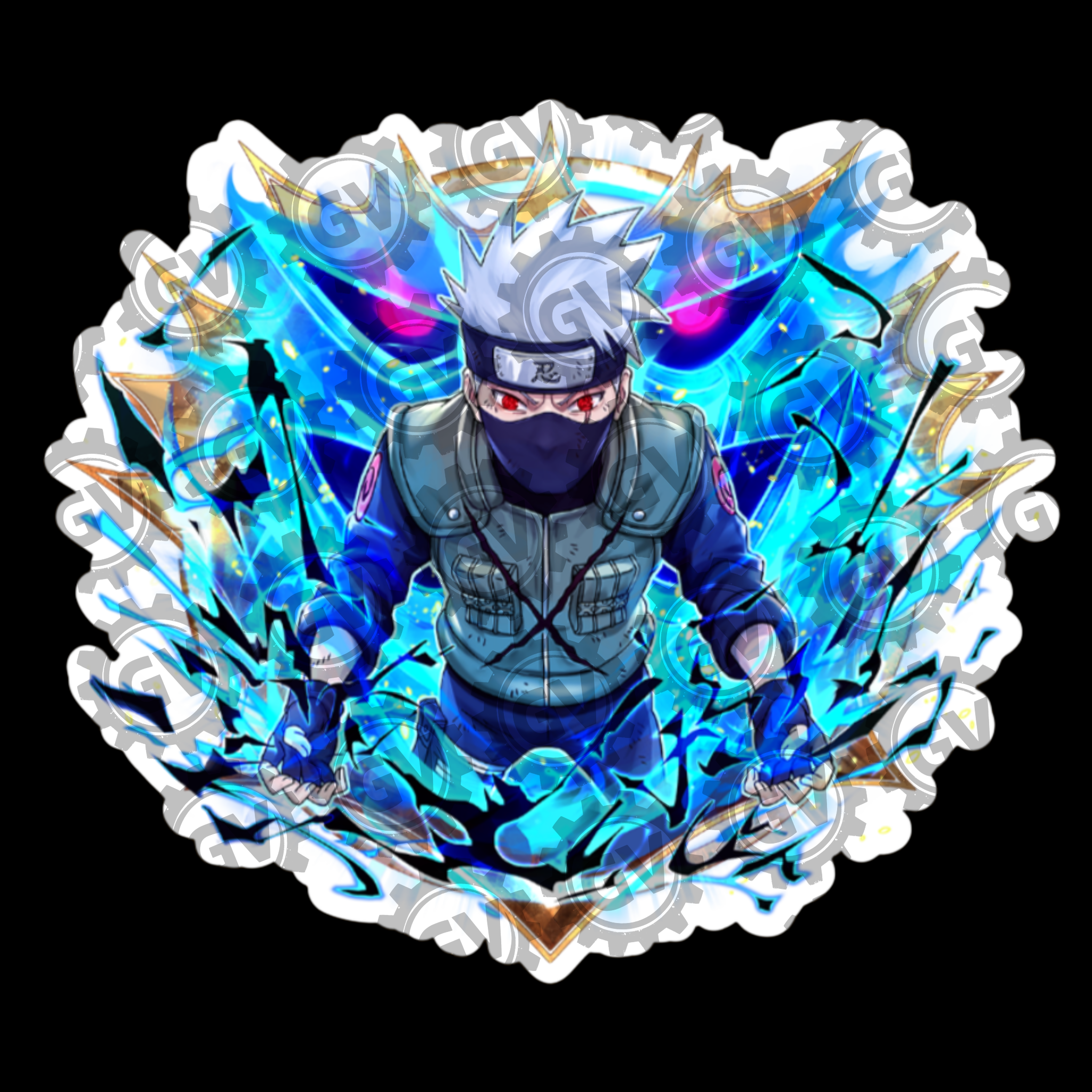Kakashi Stickers Set 2