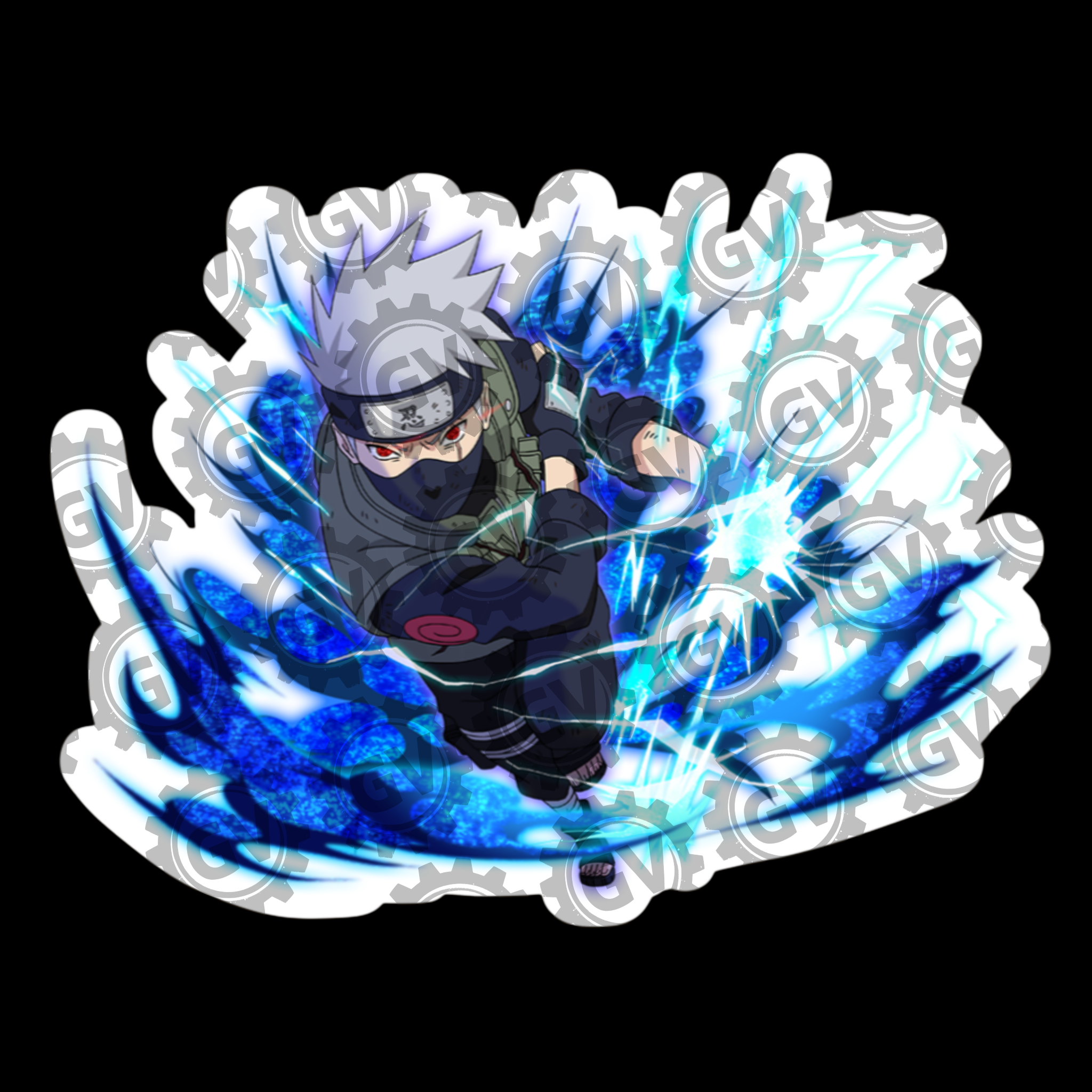 Kakashi Stickers Set 2