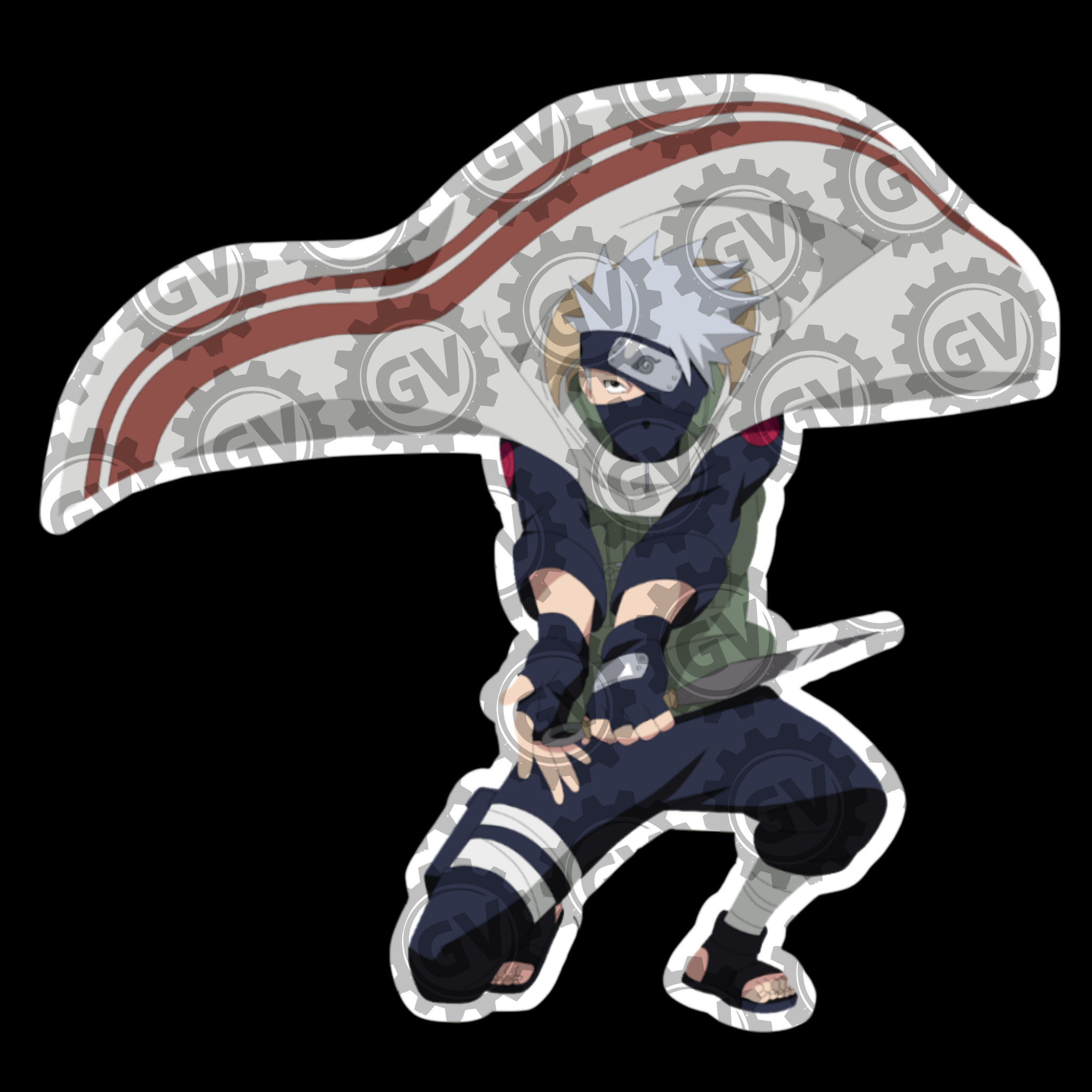 Kakashi Stickers Set 2