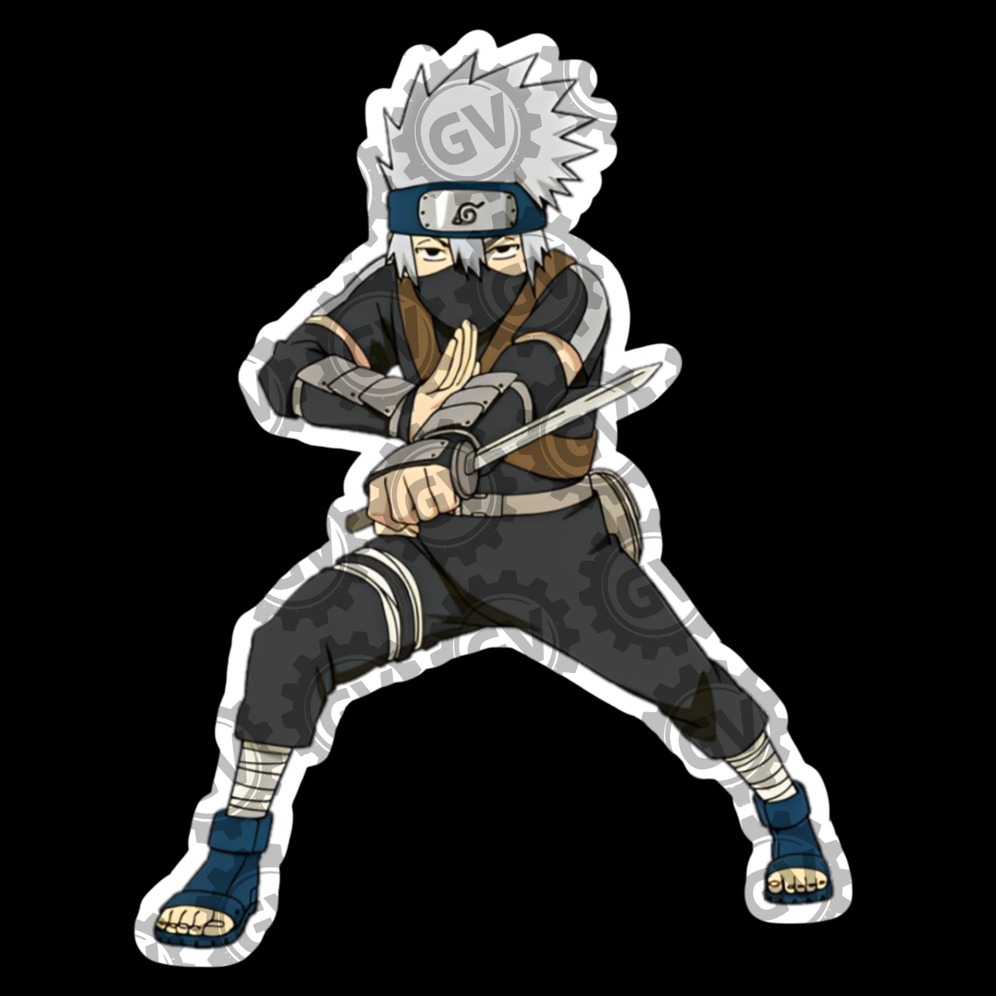Kakashi Stickers Set 1