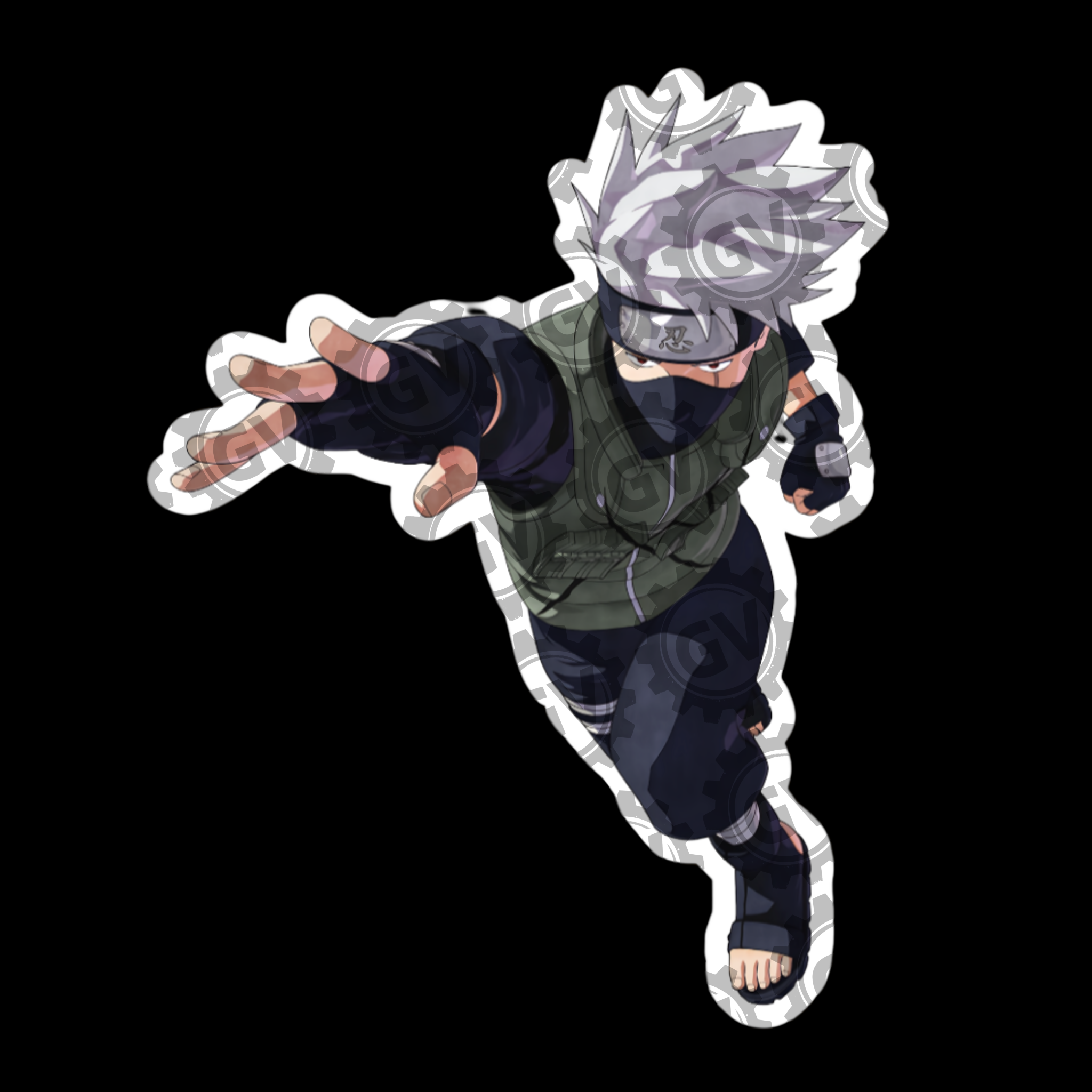 Kakashi Stickers Set 1