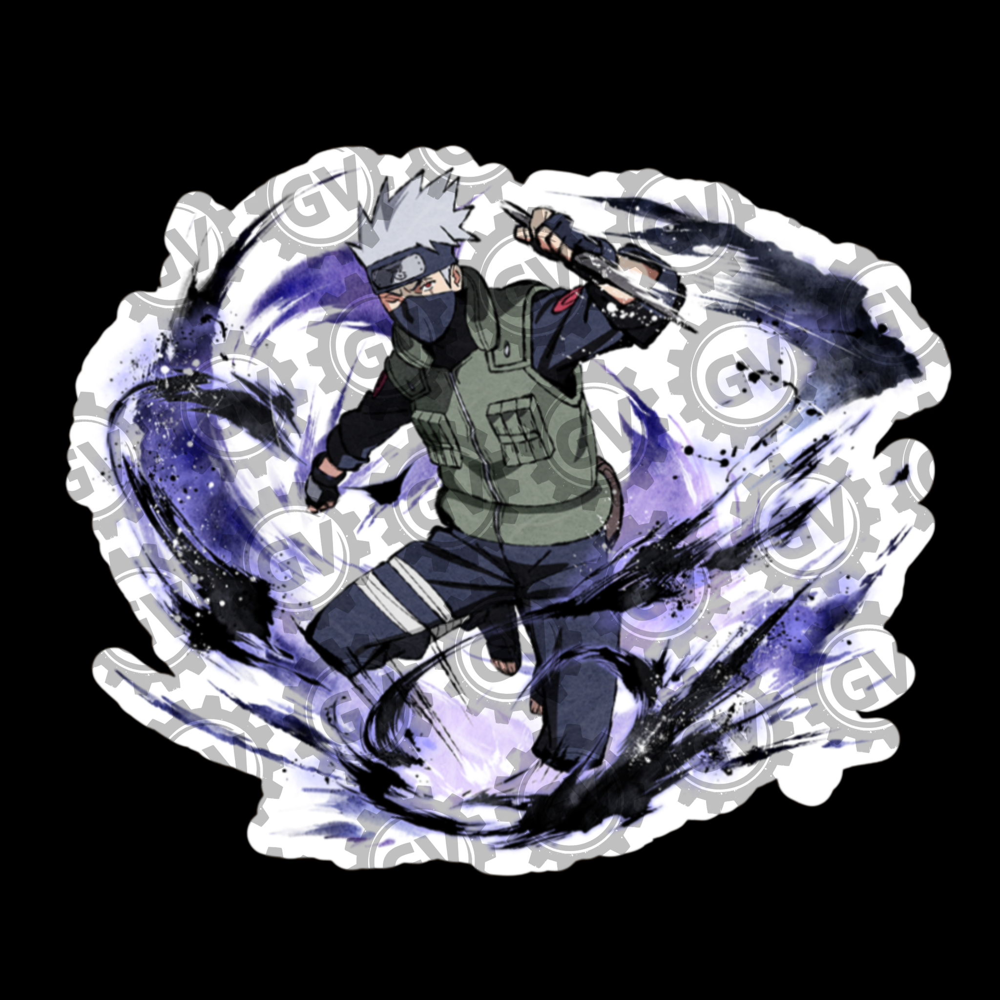 Kakashi Stickers Set 1