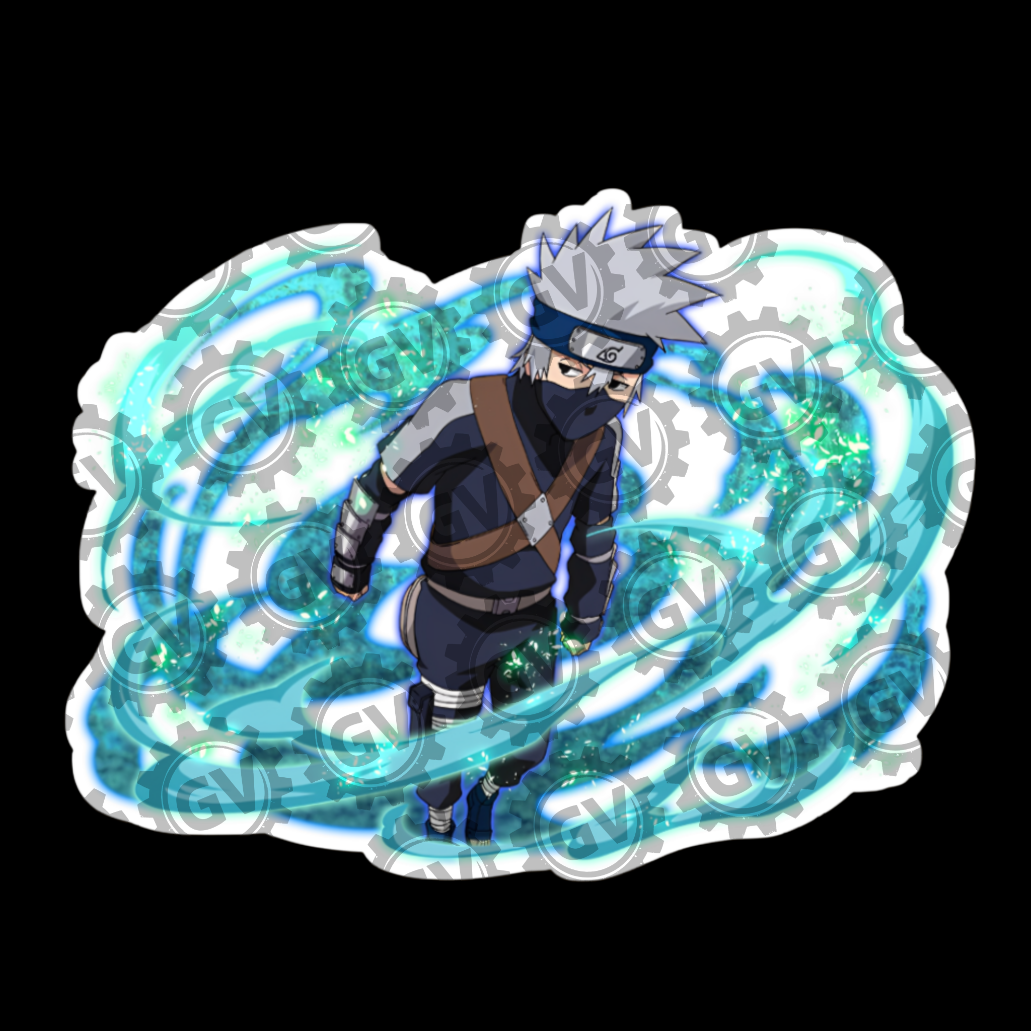 Kakashi Stickers Set 1