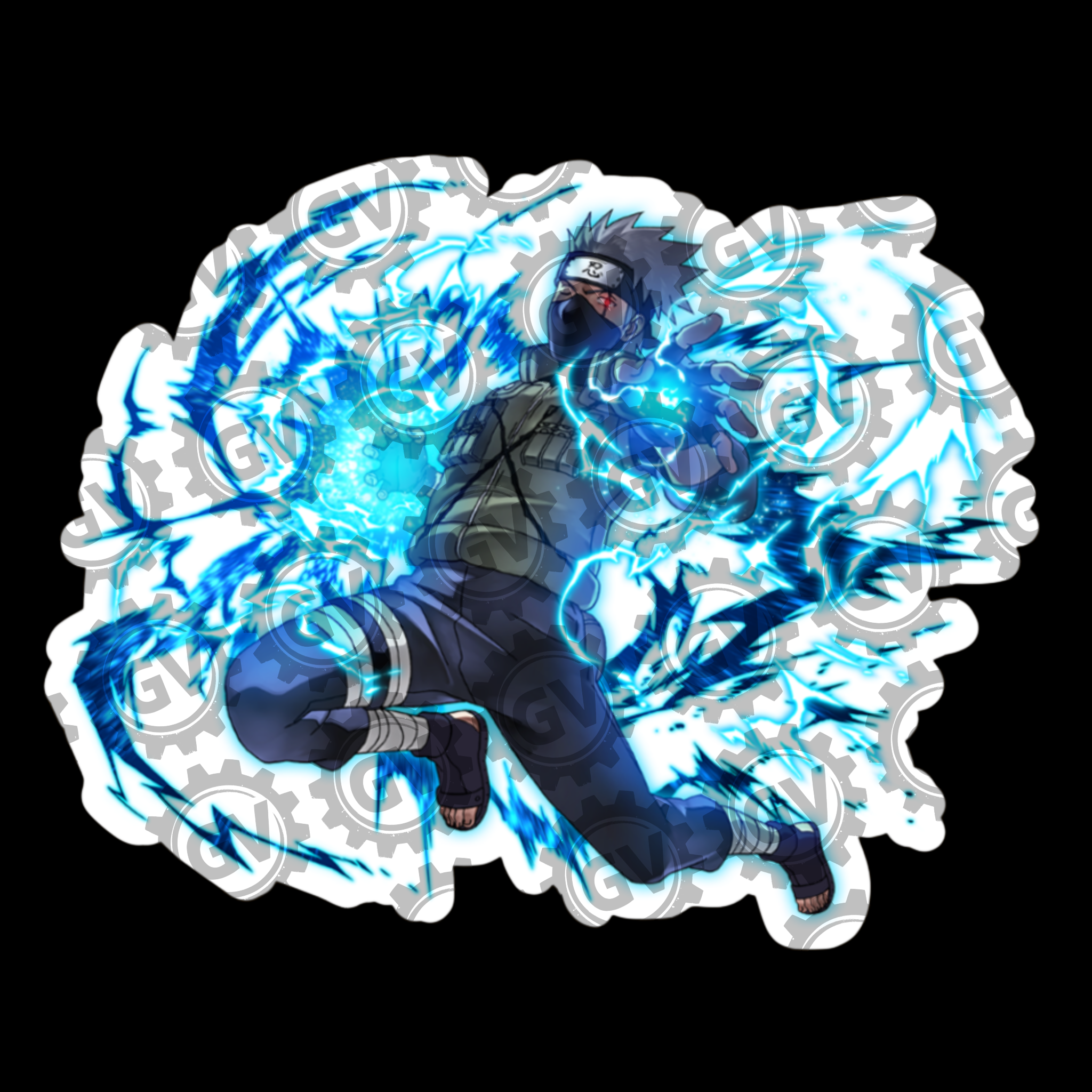 Kakashi Stickers Set 1