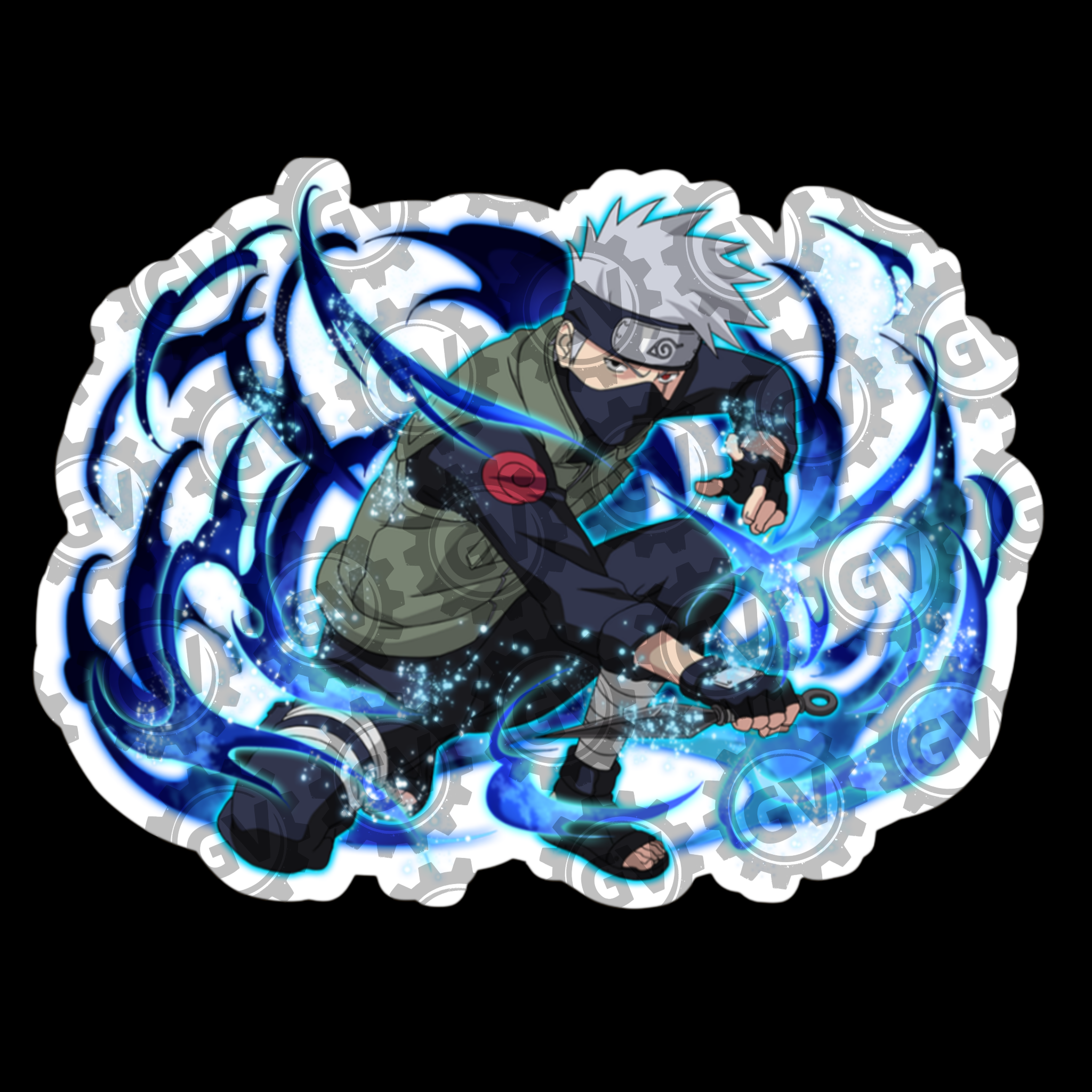 Kakashi Stickers Set 1
