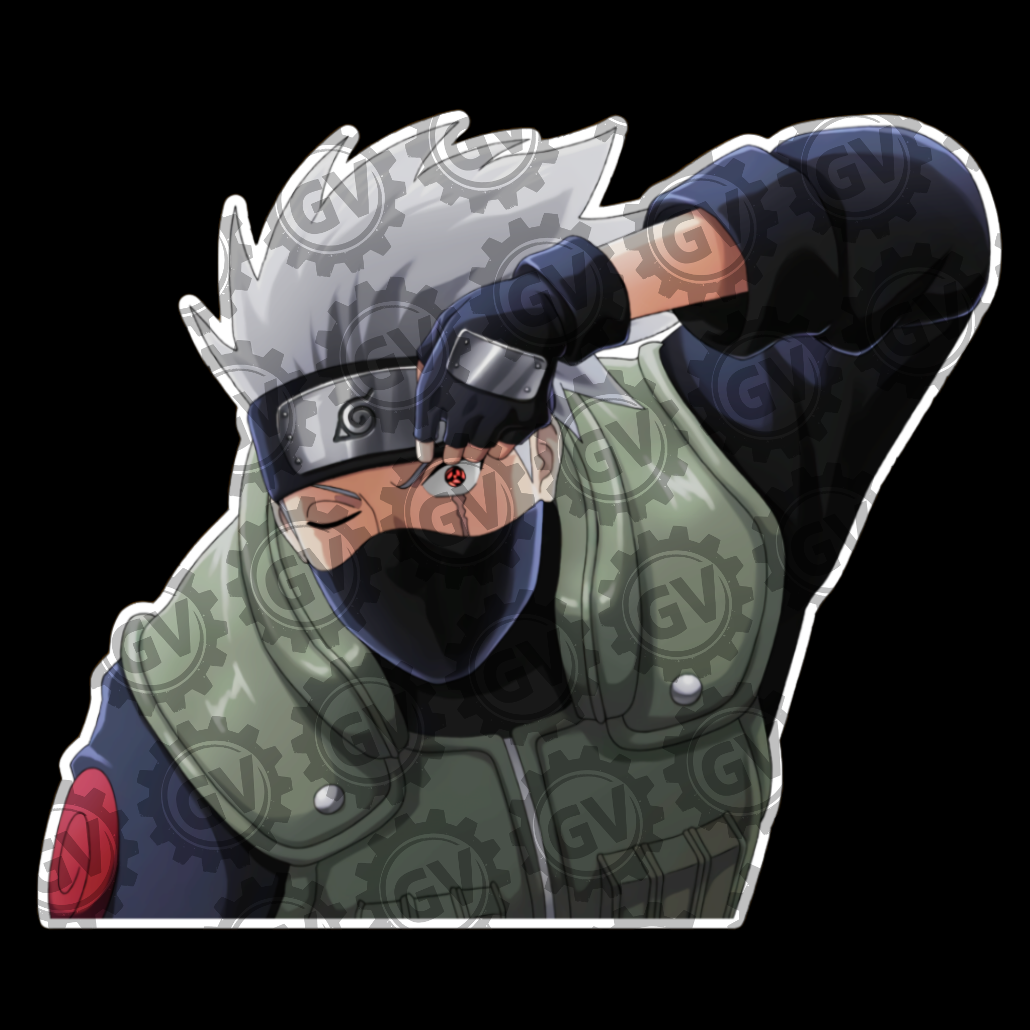 Kakashi Stickers Set 1