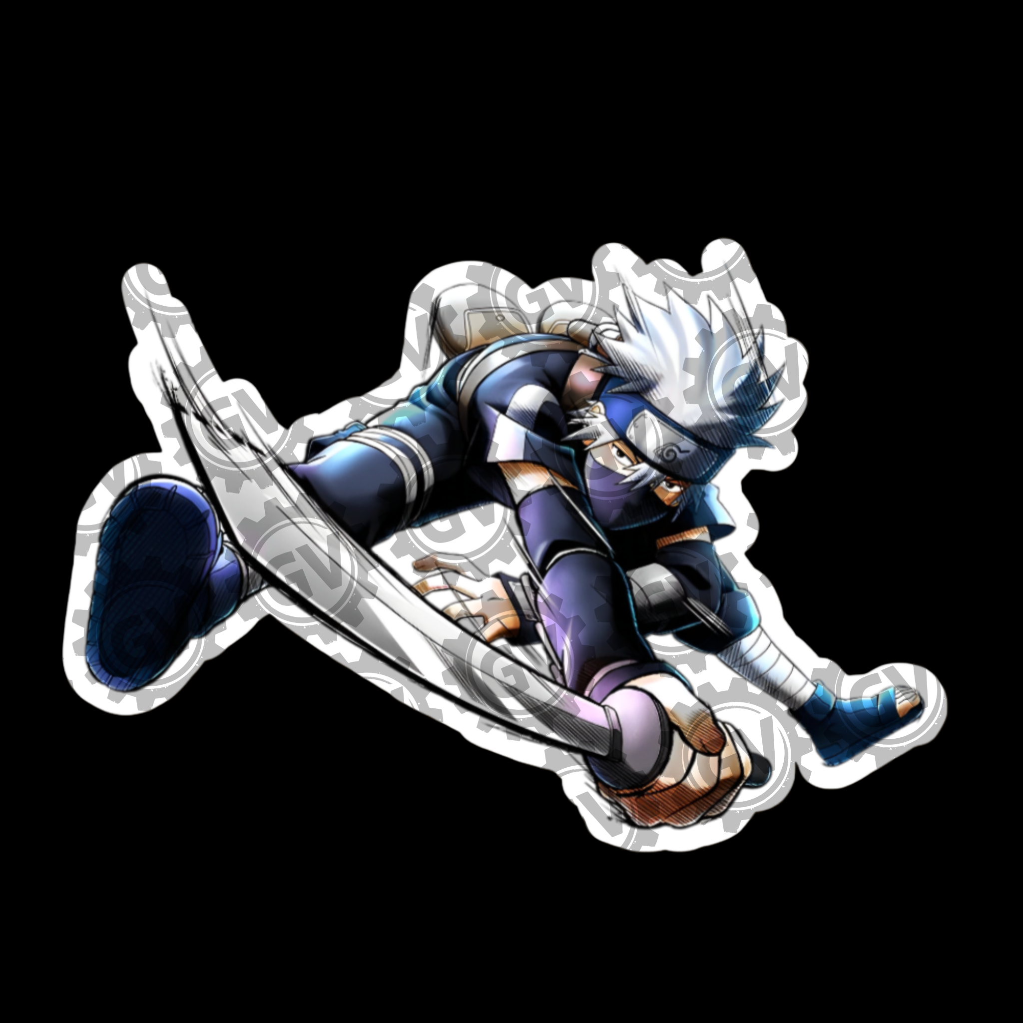 Kakashi Stickers Set 1