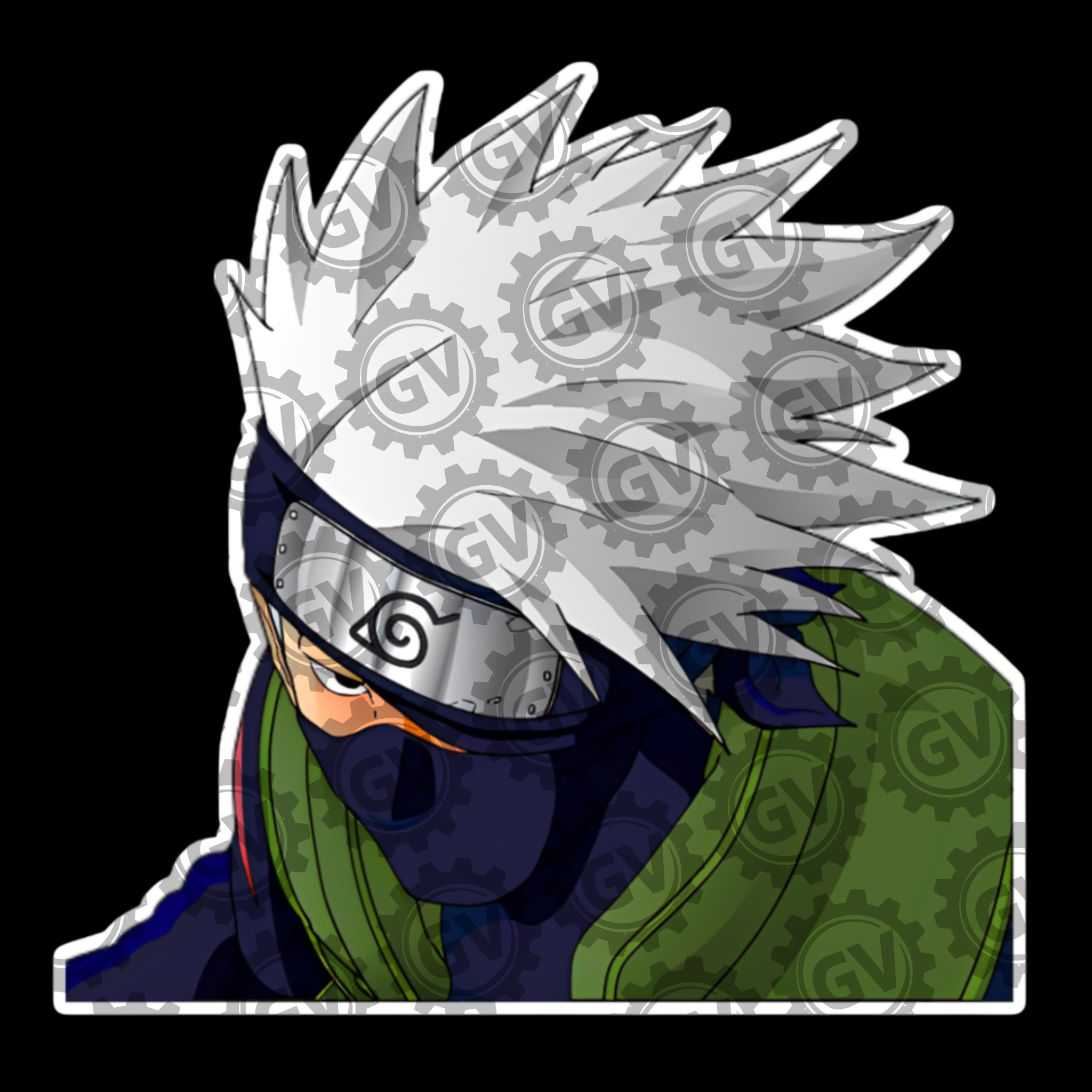 Kakashi Stickers Set 1